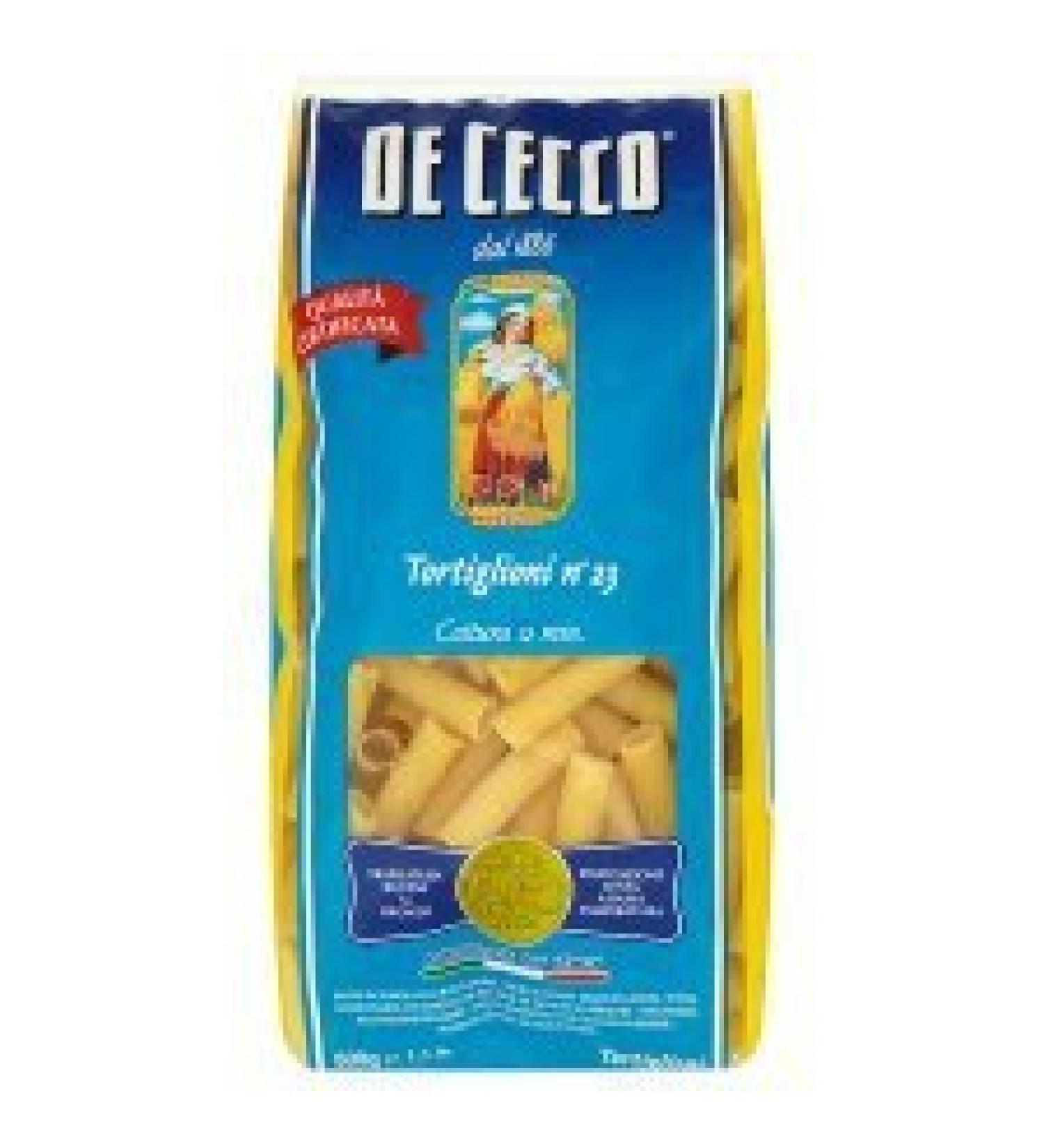 De Cecco De Cecco Tortiglioni N23 500G