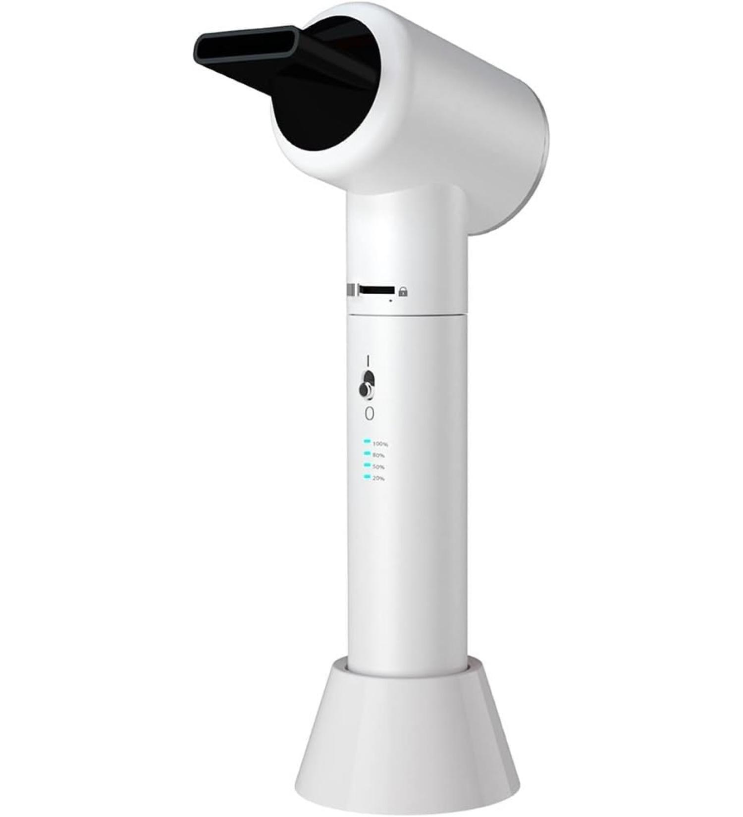 Cordless Hair Dryer 650W Low-Heat Ionic Wireless Blow Dryer 20000mAh Fast Charging Mobile Power for Women/Kids Outdoor Camping Beaches - Buy Online on GoSupps.com