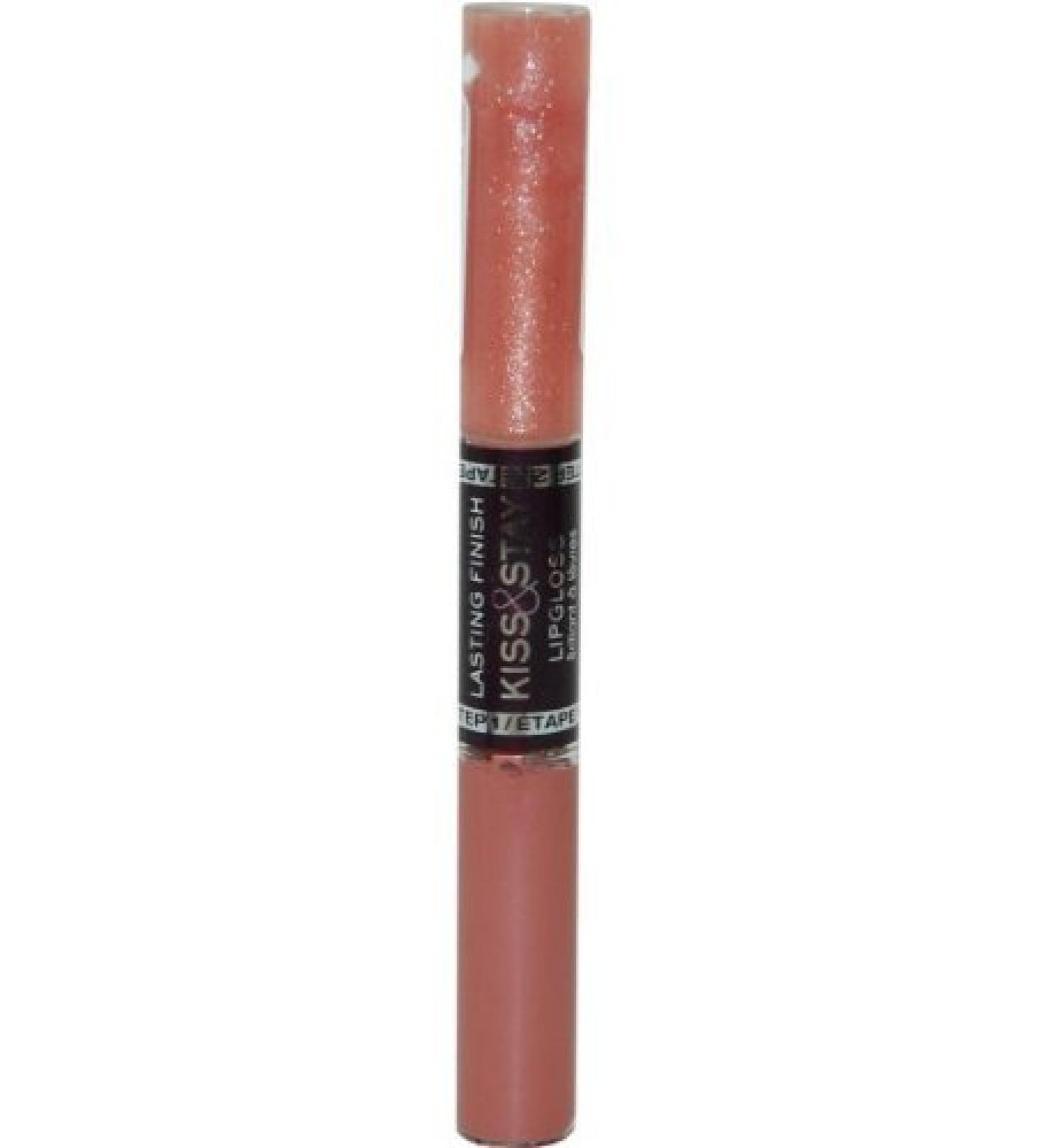 Rimmel London Lasting Finish Kiss & Stay Gloss - Lustrous Nude
