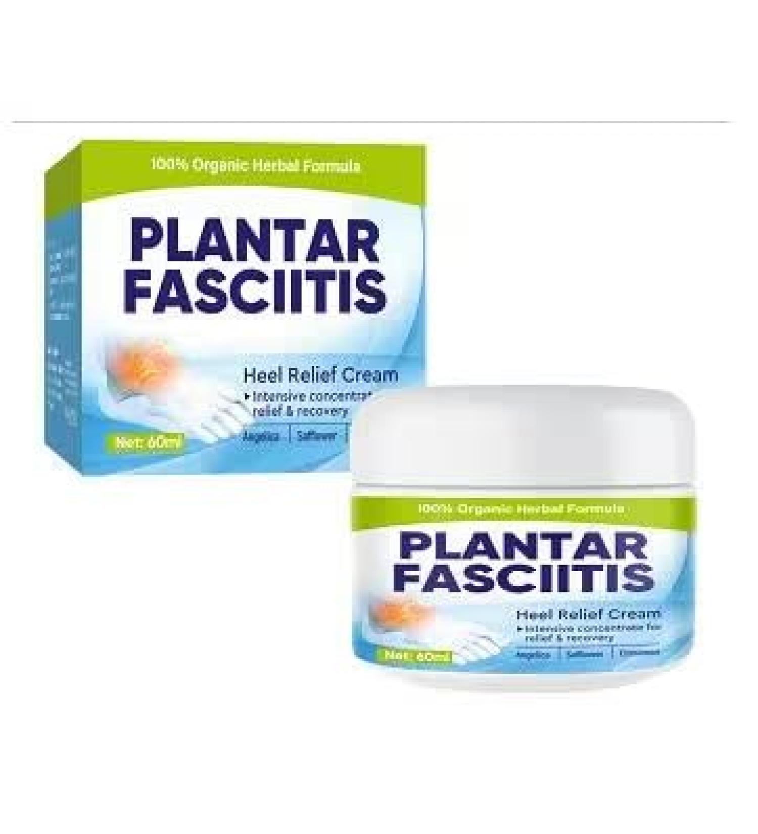 Plantar Fasciitis Cream Natural Heel Cream- Concentrate Formula Effective Soothing Plantar Fasciitis Fast Acting White/Foot