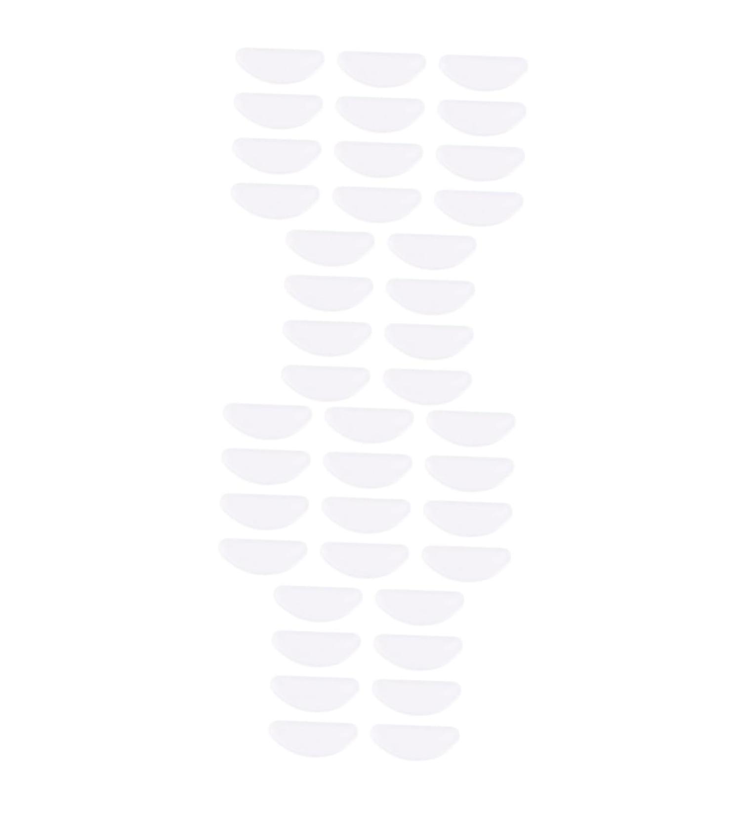 Gleavi 20 Pairs Self-Adhesive Silicone Nose Pads for Glasses - Anti-Slip Soft Nasal Pads Repair Set (White 1x2pcs) - Buy Online on GoSupps.com
