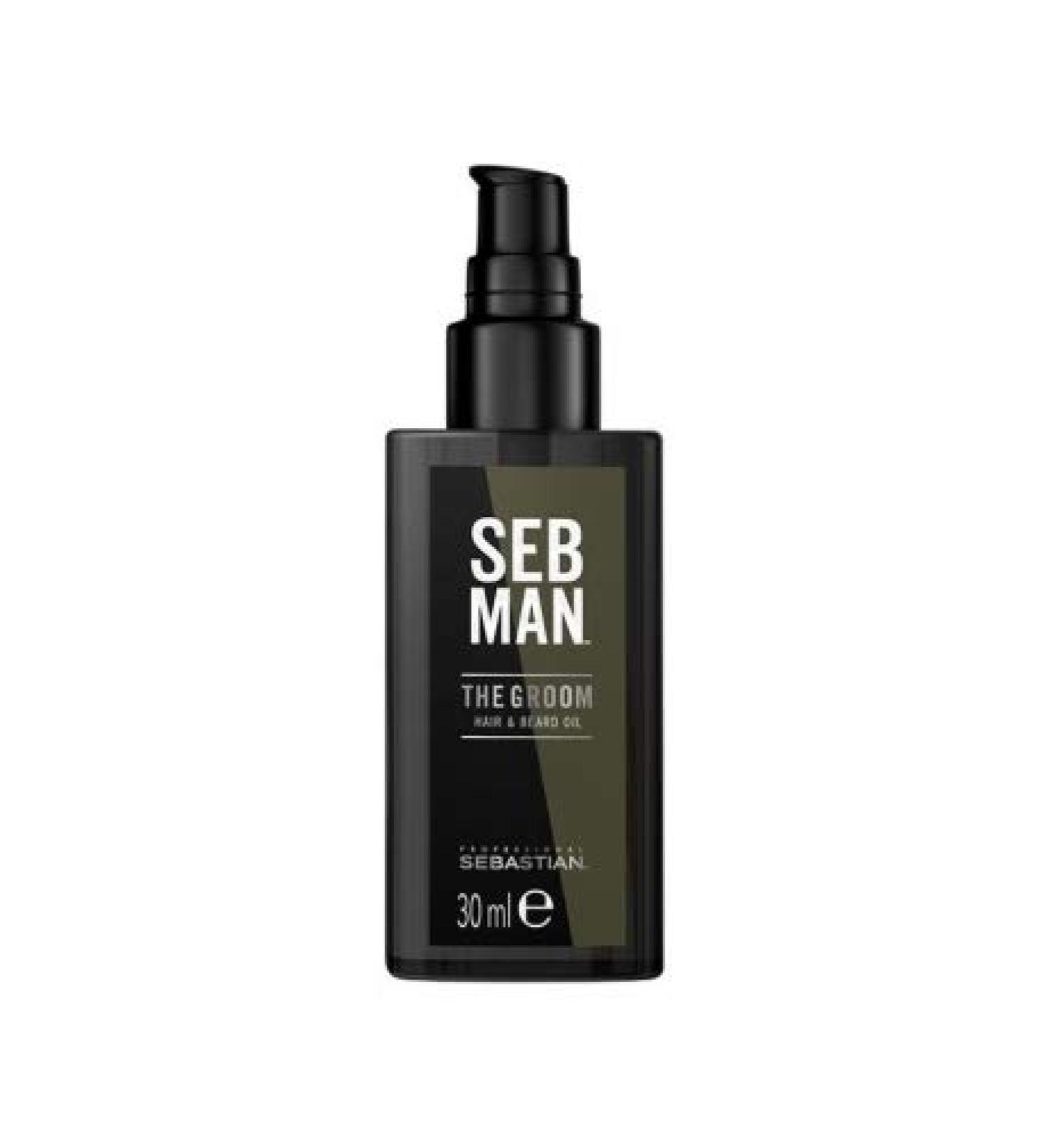 Seb Man The Groom Hair and Beard Oil 30ml