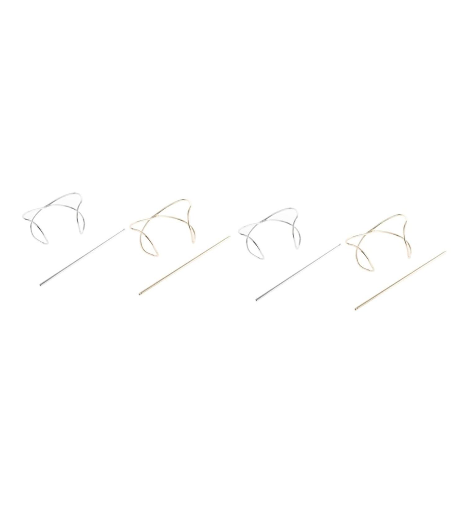 FOMIYES 4 Sets Hair Accessories Cosplay Bun Holder Wedding Tiara Bun Hair Chopstick Hair Accessory for Women Hair Pin Stick Women Hair Cuff Girl Zinc Alloy Women's Hair up - Buy Online on GoSupps.com
