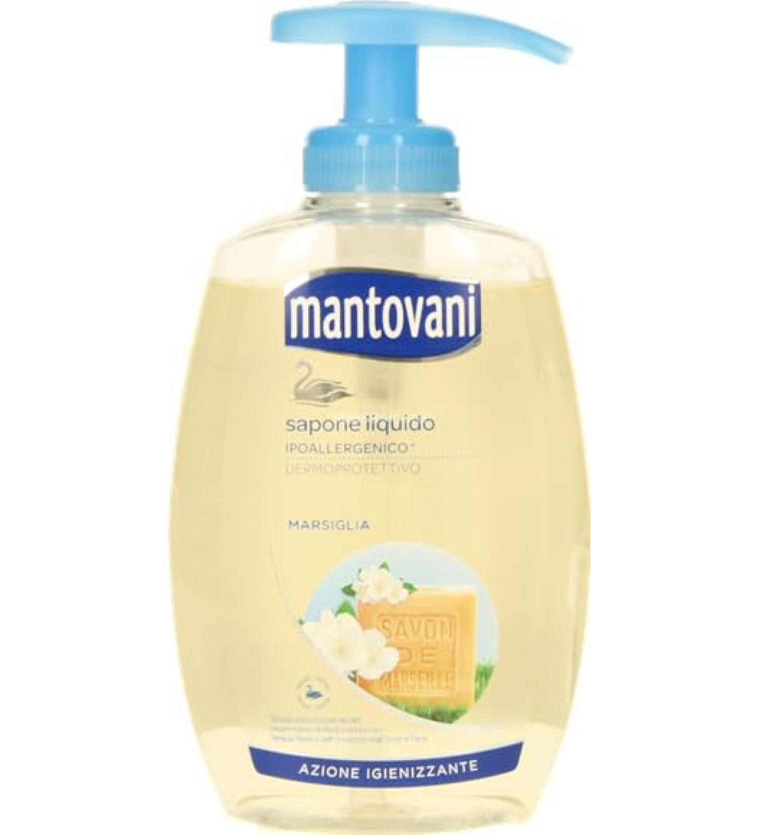 Mantovani Marseille Liquid Soap 300 ml (10.1 Fl Oz) 1 unit - Made in Italy italian import