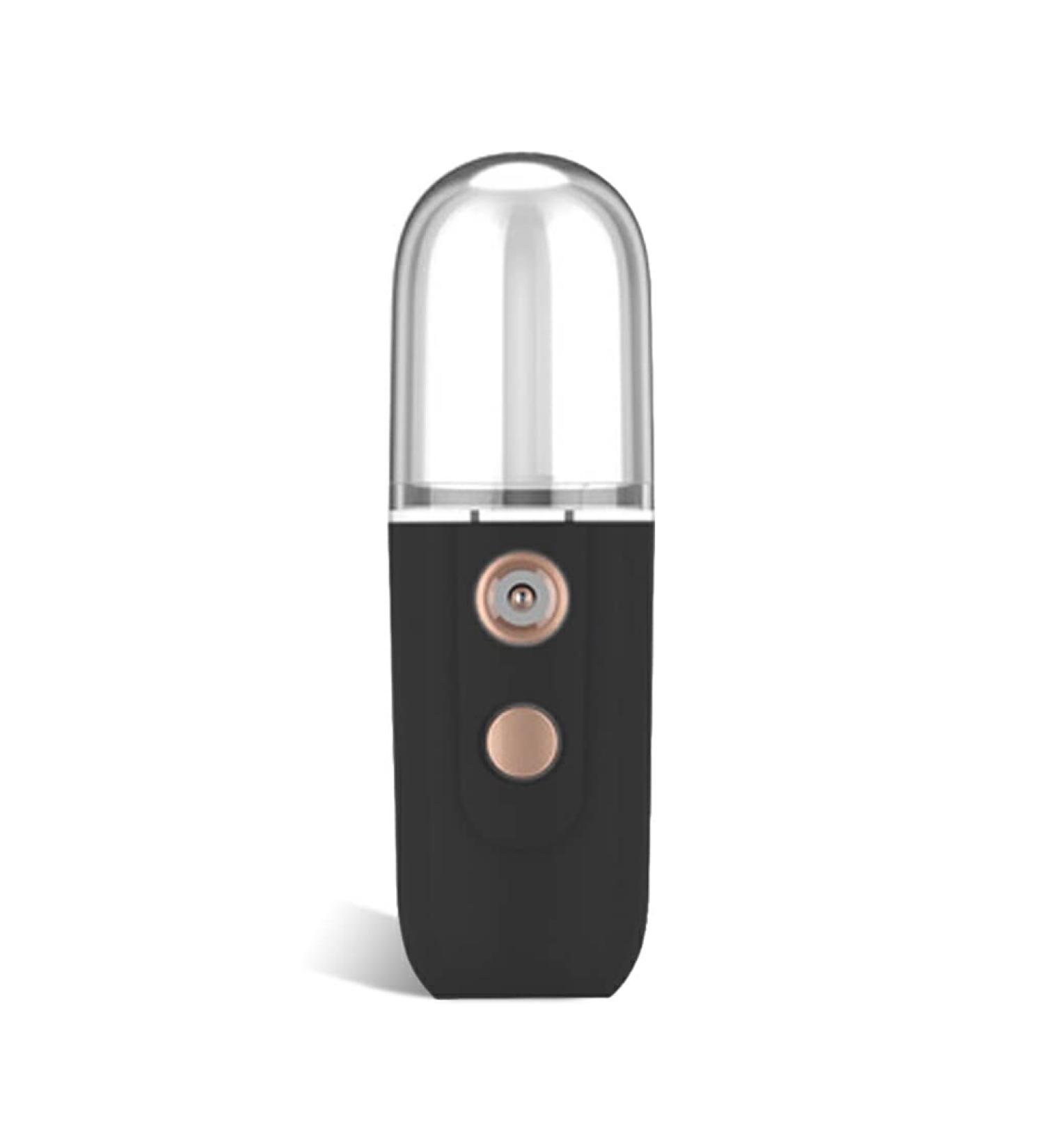 dijiusidy USB Rechargeable Humidifiers Diffuser Facial Plastic Water Mist Sprayer Nebulizer Moisturizing Handheld Skin Care Beauty Black - Buy Online on GoSupps.com