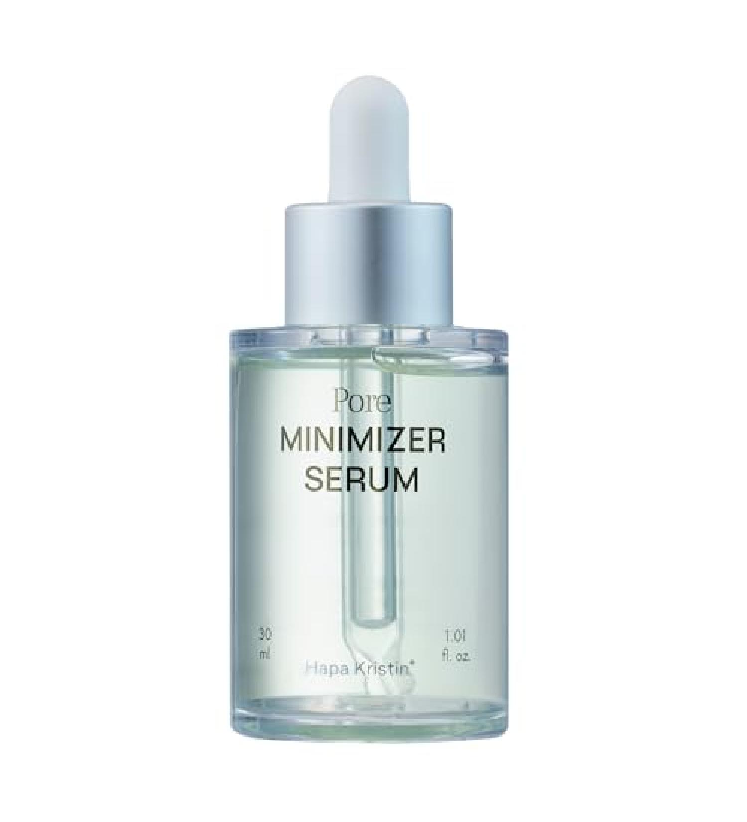 HAPA KRISTIN Pore Minimizing Serum Korean Skincare Pore Tightening & Sebum Control for Oily and Sensitive Skin Niacinamide + Bakuchiol Centella Hydrating Soothing for Smoother Texture 1.01 fl oz - Buy Online on GoSupps.com