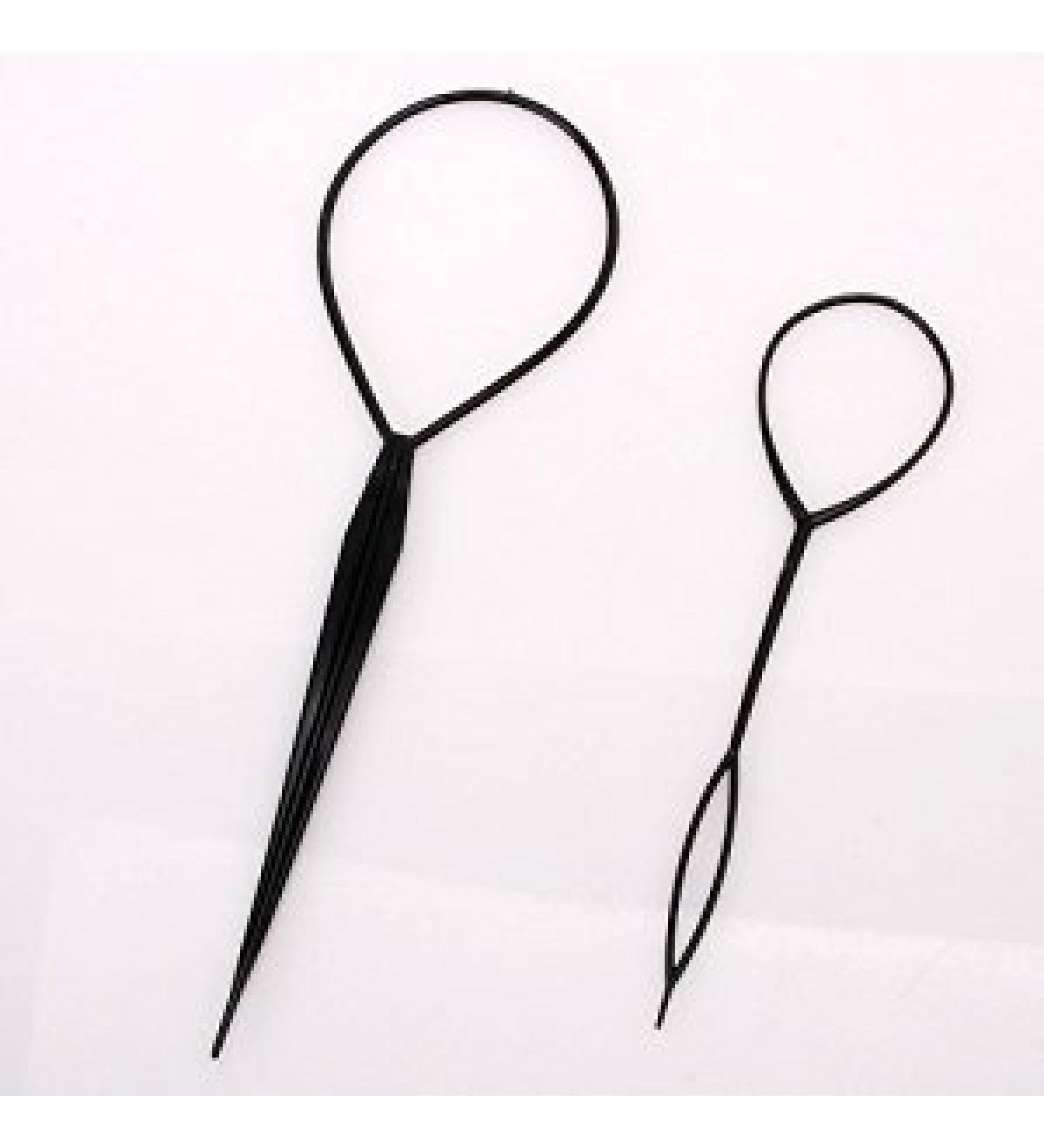 2 Topsy Tail Hair Braid Ponytail Styling Maker Pin Tool