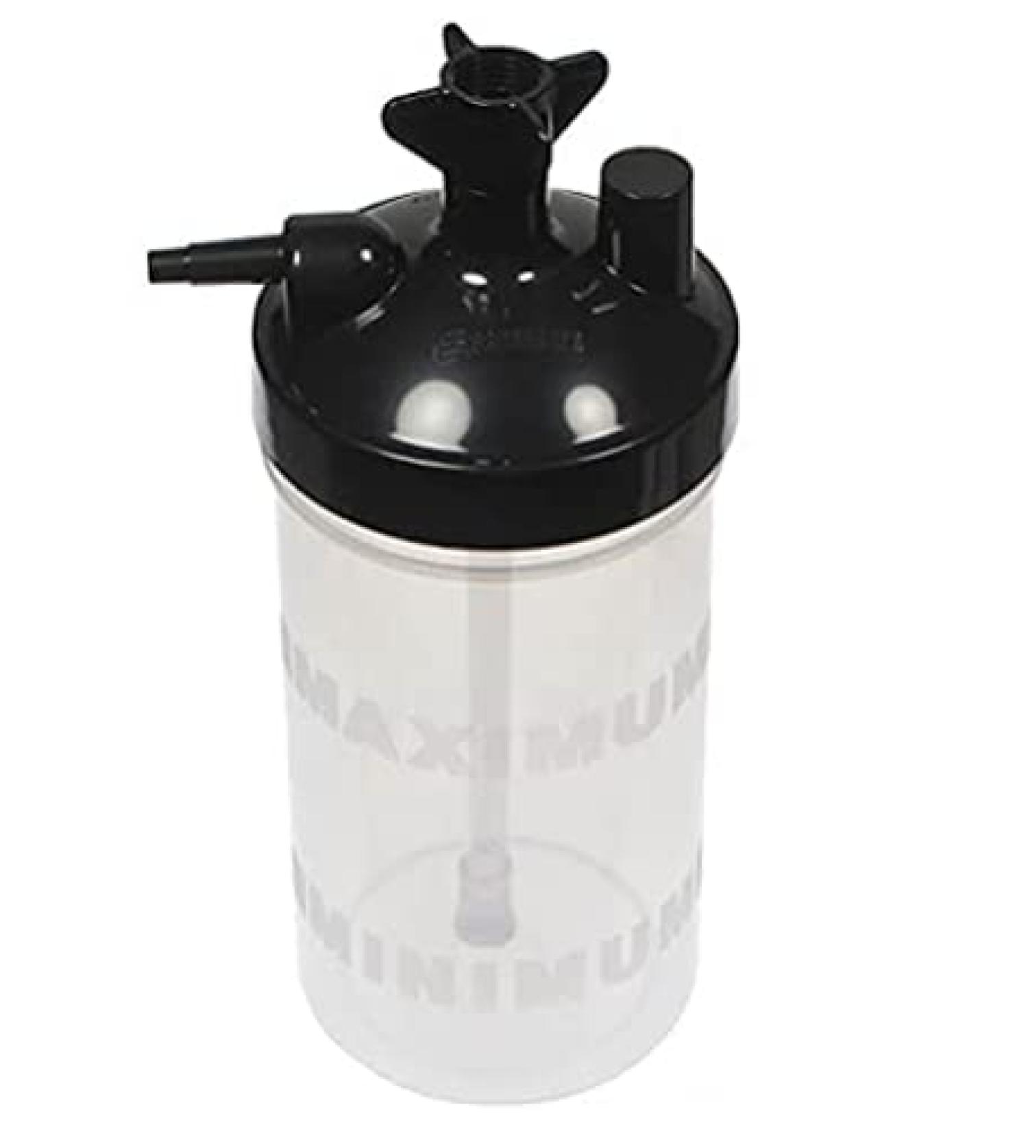 Oxygen Humidifier Bubbler Bottle - Humidity for Oxygen Therapy