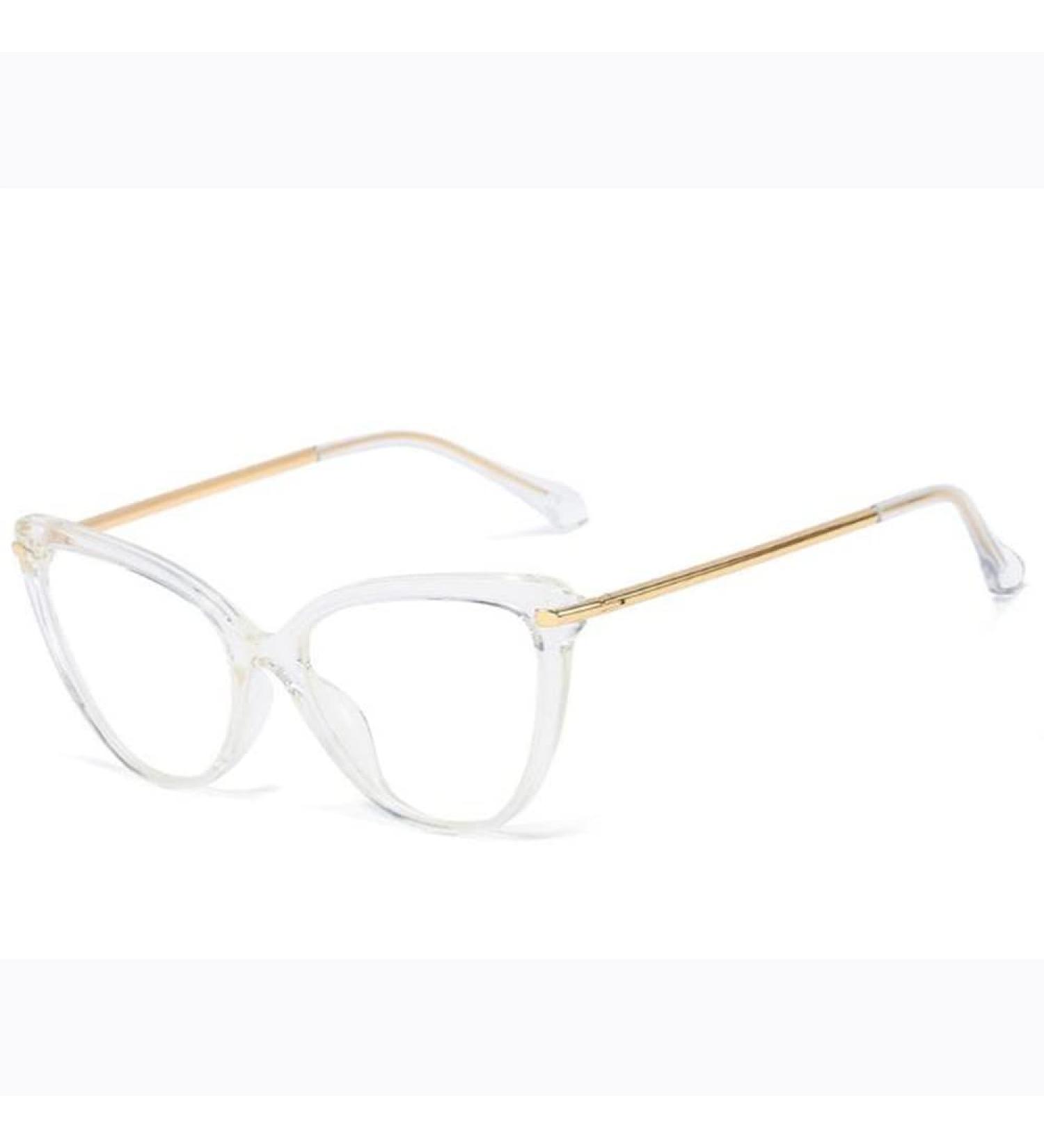 Buli Cat Eye Reading Glasses for Women - Clear Oversized Prescription Glasses (+2.00) with Spring Hinge - Stylish Schildpatt Reading Aids - Buy Online on GoSupps.com