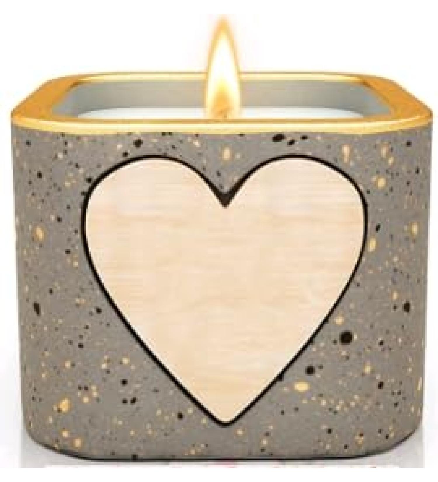 Large Psychedelic Aroma Scented Candle Gift - Marble Gray | Perfect Birthday Gift with Handwritten Blessing | International Shipping Available - Buy Online on GoSupps.com