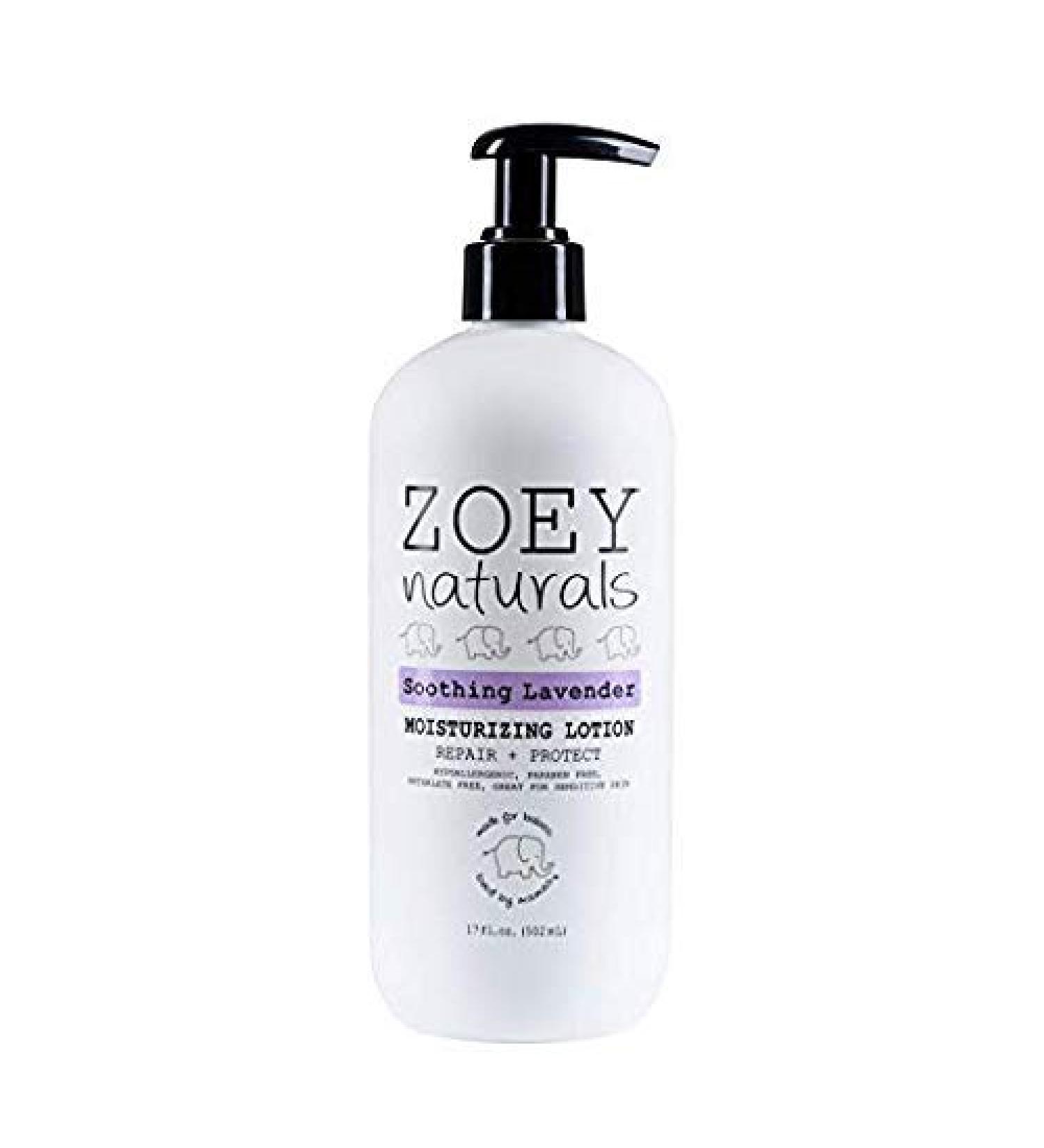 Soothing Lavender Baby Lotion | Zoey Naturals | Moisturizing with Shea Butter | Made in USA | International Shipping - Buy Online on GoSupps.com