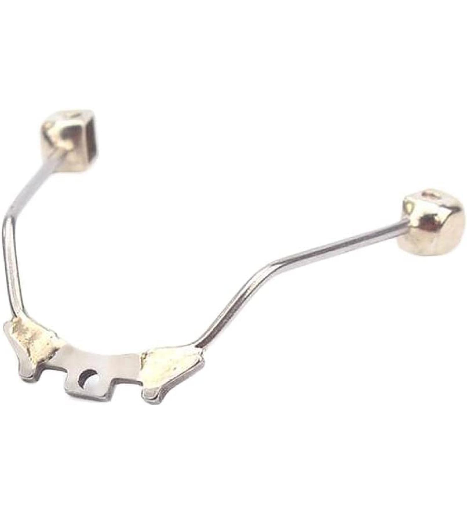 Buy Begisa Glasses Pads & Repair Set - Metal Plug-In Bridge Screwable Nose Pad Arm Silver - International Shipping - Buy Online on GoSupps.com