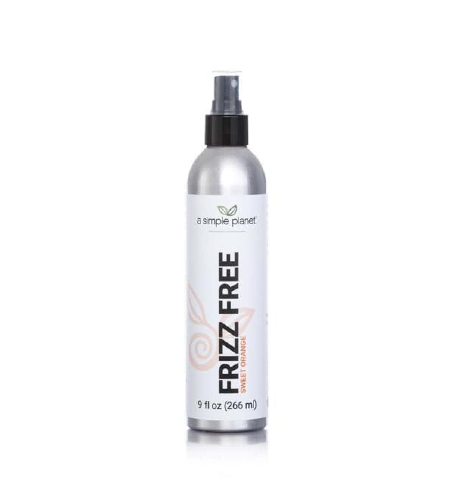 Frizz Free Smoothing Spray (9 Floz Sweet Orange) Sweet Orange 9 Fl Oz (Pack of 1)