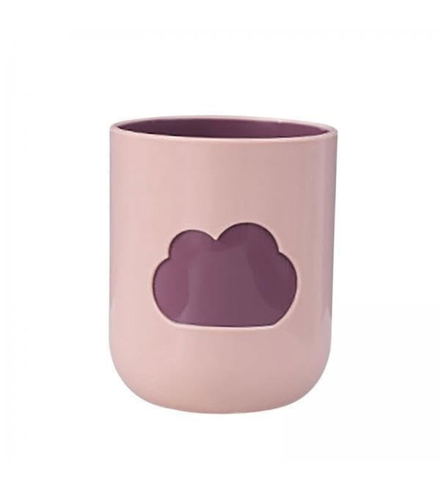 F Fityle 2x Large Capacity Bathroom Tumbler & Toothbrush Holder - 400ml Non-Slip Storage Cups - Buy Online on GoSupps.com