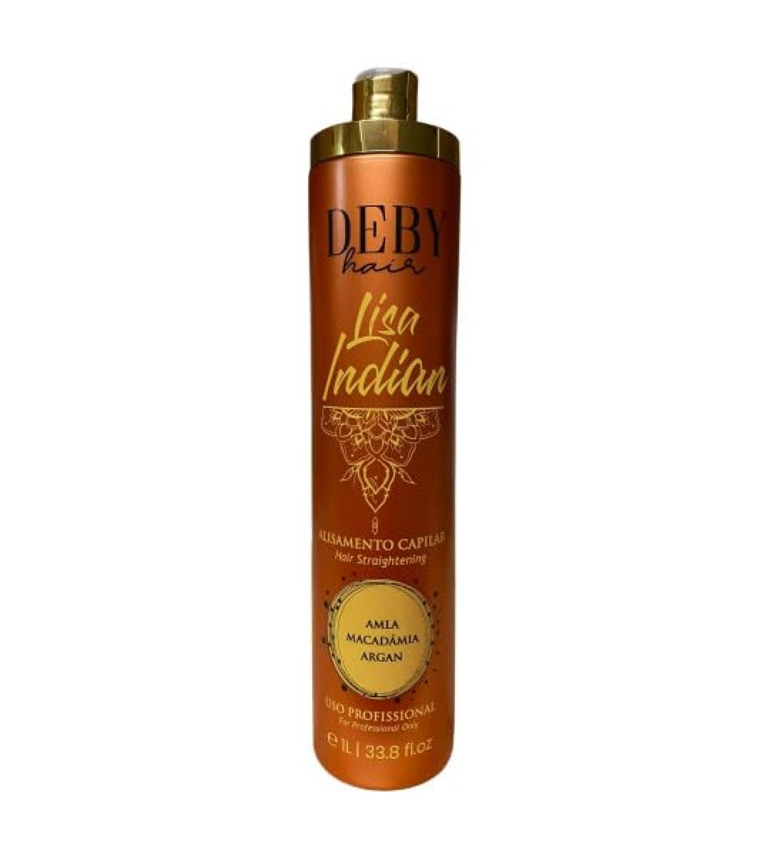  Deby Hair Indian Straightening Deby Hair Lisa Indian 1L - Buy Online on GoSupps.com
