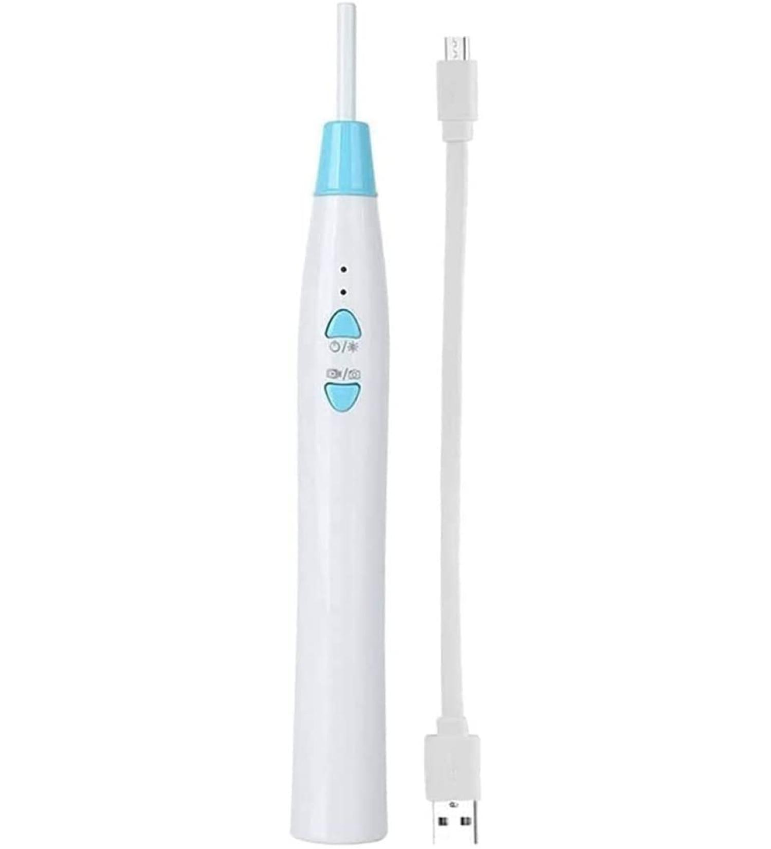 KouRy Portable Ear Wax Removal Cleaner - 3.9mm Camera 6 LED Lights 100MP HD Video Otoscope for Kids & Adults | International Shipping - Buy Online on GoSupps.com
