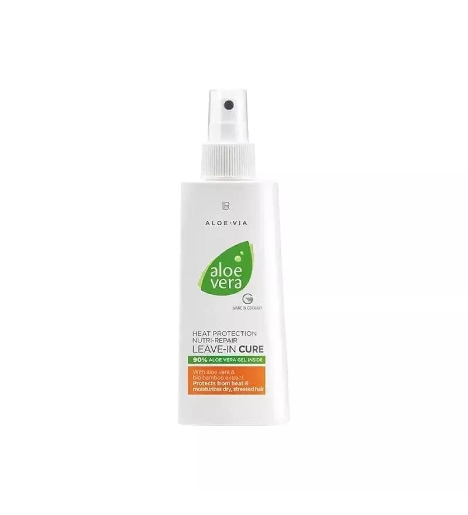 LR Health&Beauty Aloe Via Aloe Vera Heat Protection Nutri Repair Leave in Hair Spray 150 ml./5 fl.oz.