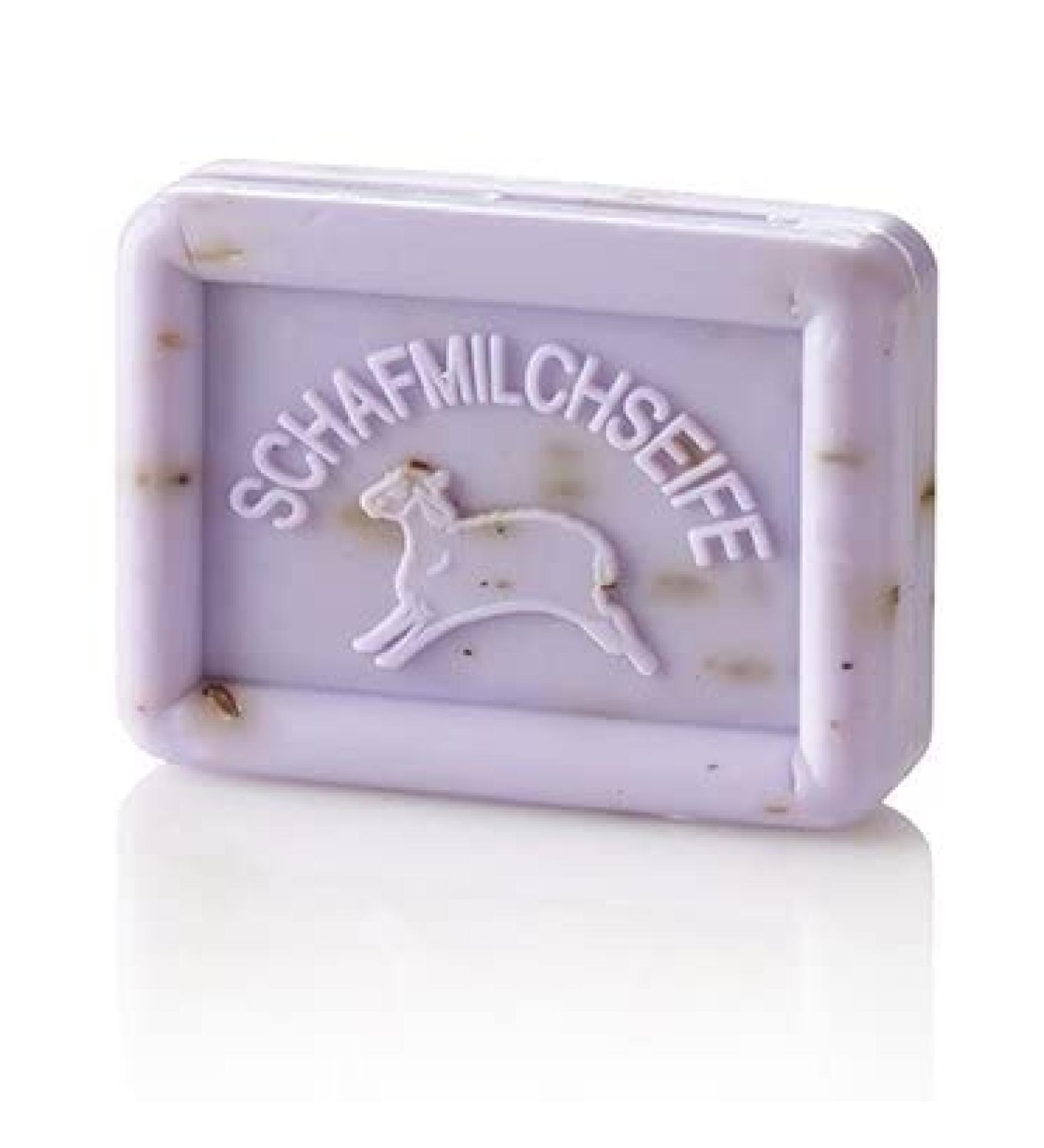 Ovis sheep's milk soap 100g -lavender cleaning and care with sheep's milk in pap Packaging / zero waste without microplastics or mineral oil