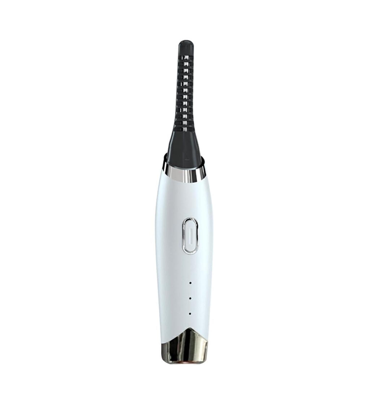 dijiusidy Electric Eyelash Curler Portable Hand Type Heated Rechargeable Silicone Cover Curling Brush Office Makeup Tools White - Buy Online on GoSupps.com