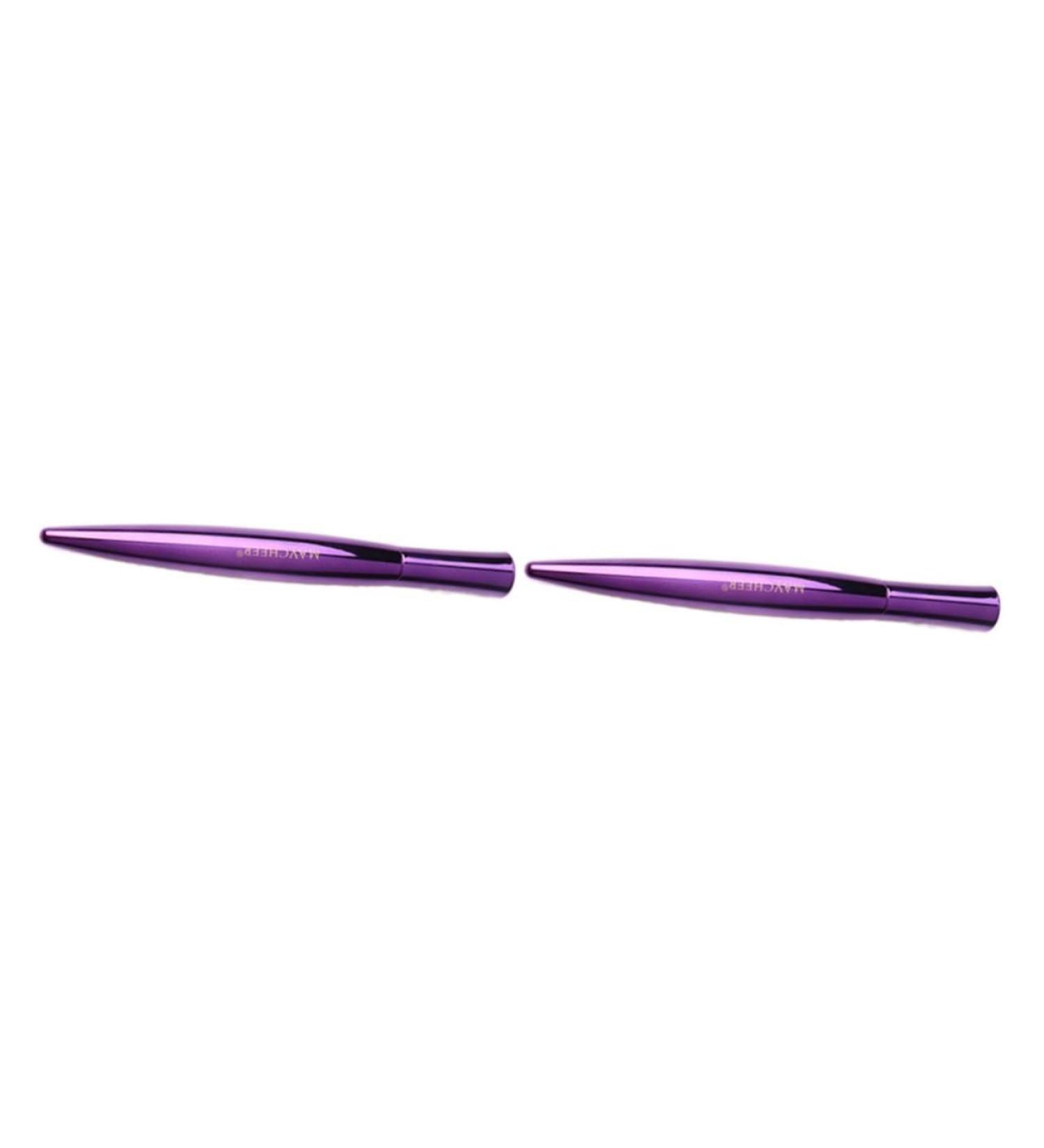 FOMIYES 2pcs Liquid Eyeliner Pencil Girl Eyeliner Women Eyeliner Eyeline Pencil Makeup No Smudge 1 count (Pack of 1) Purplex2pcs - Buy Online on GoSupps.com