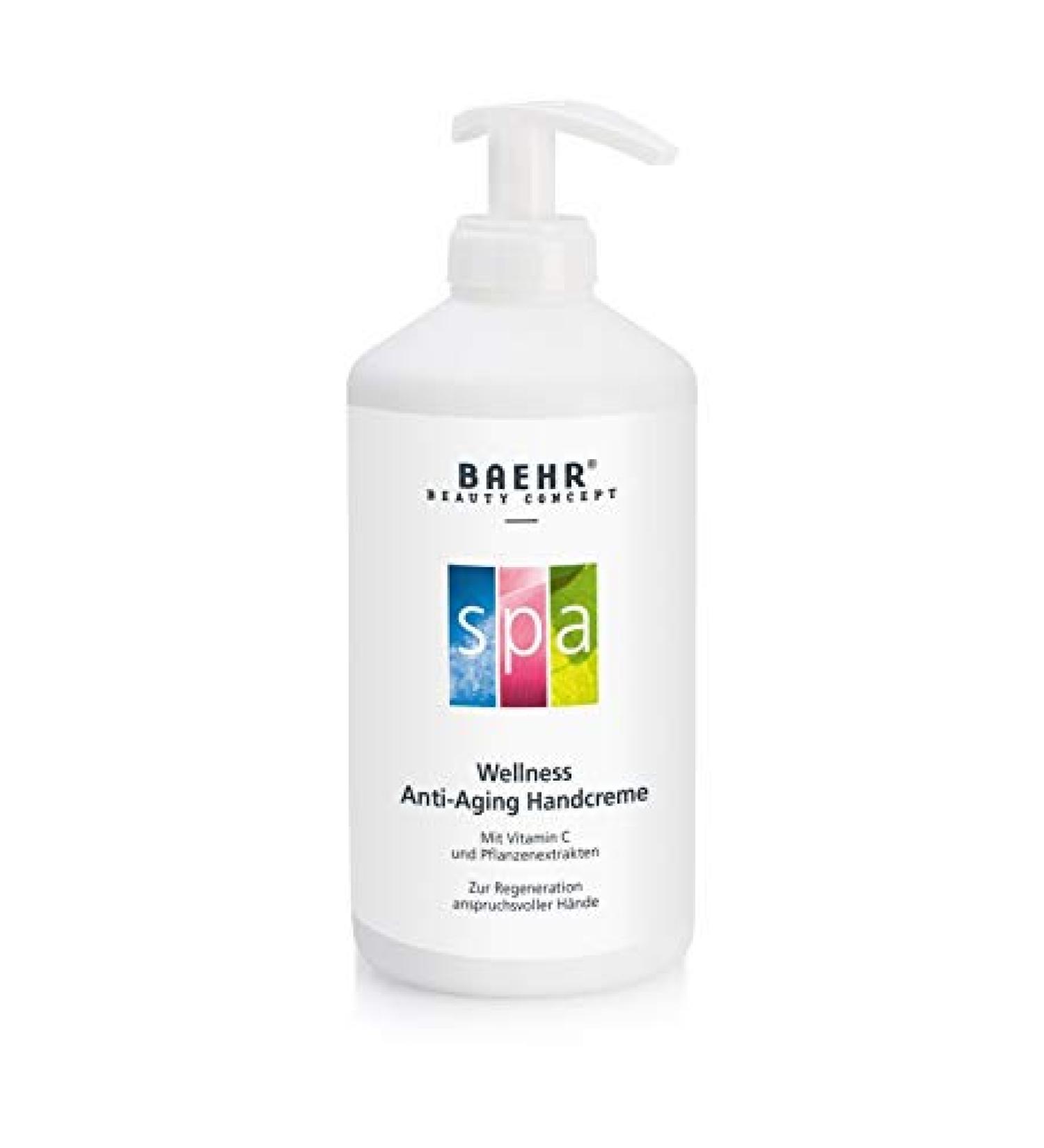BAEHR BEAUTY CONCEPT SPA Wellness Hand Cream with Pump 500 ml
