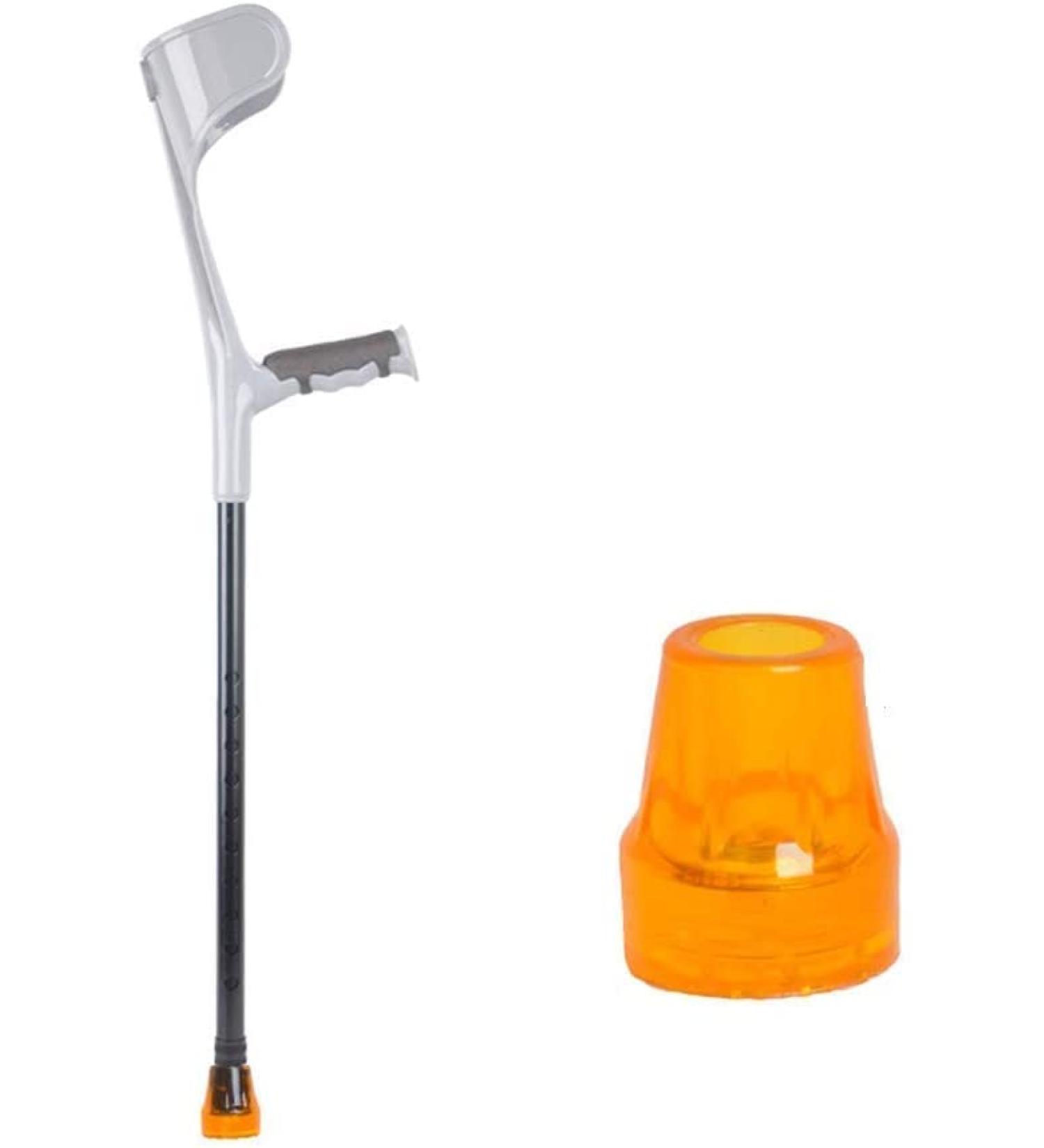 GagalU Forearm Crutches Adjustable Cane Forearm Crutches - Lightweight Arm Cuff Crutch - Adjustable Heavy Duty for Standard and Tall Adults - Comfortable on Wrist - Molded Non Skid Replaceable Rubb - Buy Online on GoSupps.com