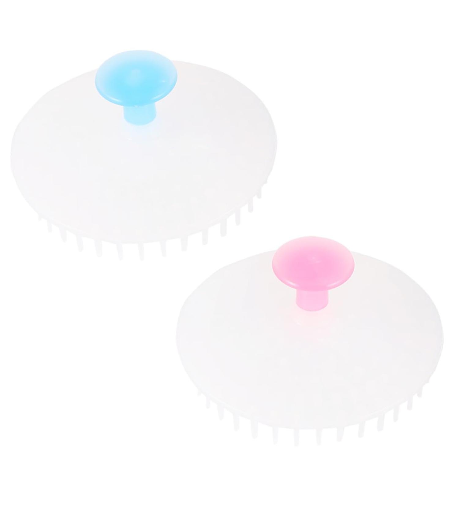 Magiclulu 2-in-1 Shampoo Brush & Scalp Shower Brush - Portable Hair Cleaning Tool for Women & Kids - Buy Online on GoSupps.com