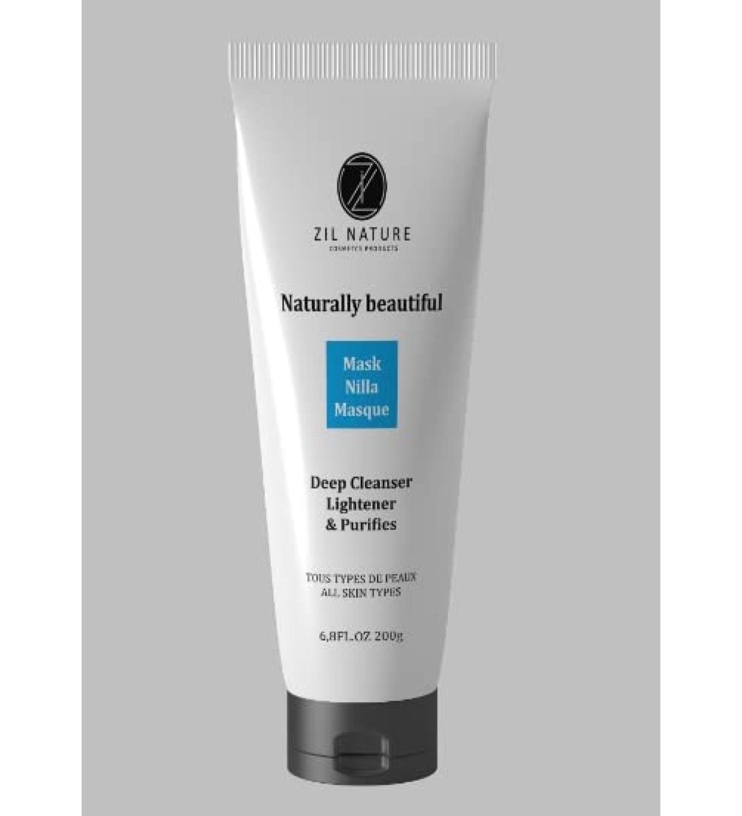 ZIL NATURE Mask for Nila white dirtrepellent brown and effective the large mask Organic and 100 natural 200 g - Buy Online on GoSupps.com