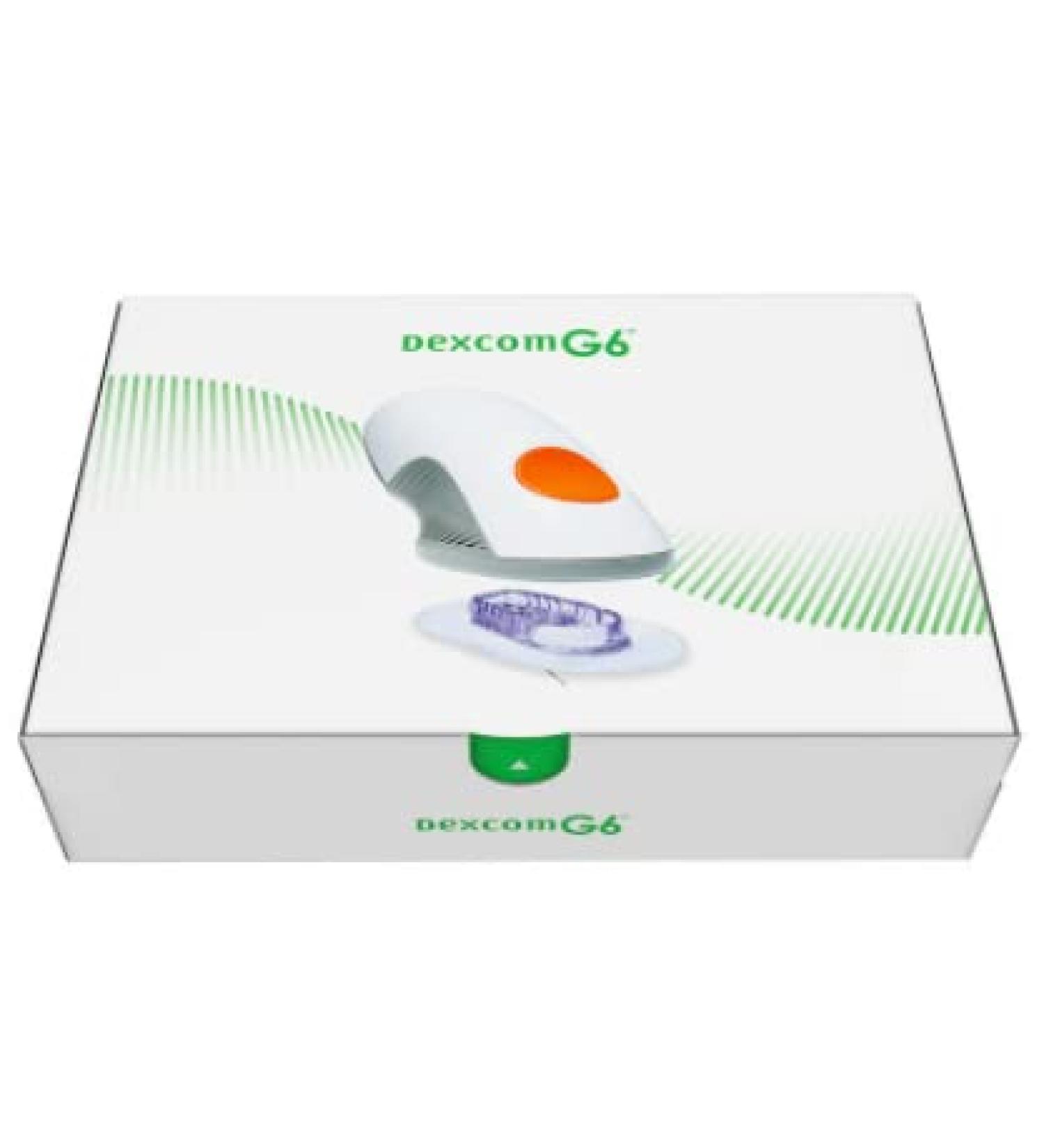 Buy Dexcom G6 Sensor & Applicator (3 Pieces) - Continuous Glucose Monitoring Without Pricking - White/Orange - Buy Online on GoSupps.com
