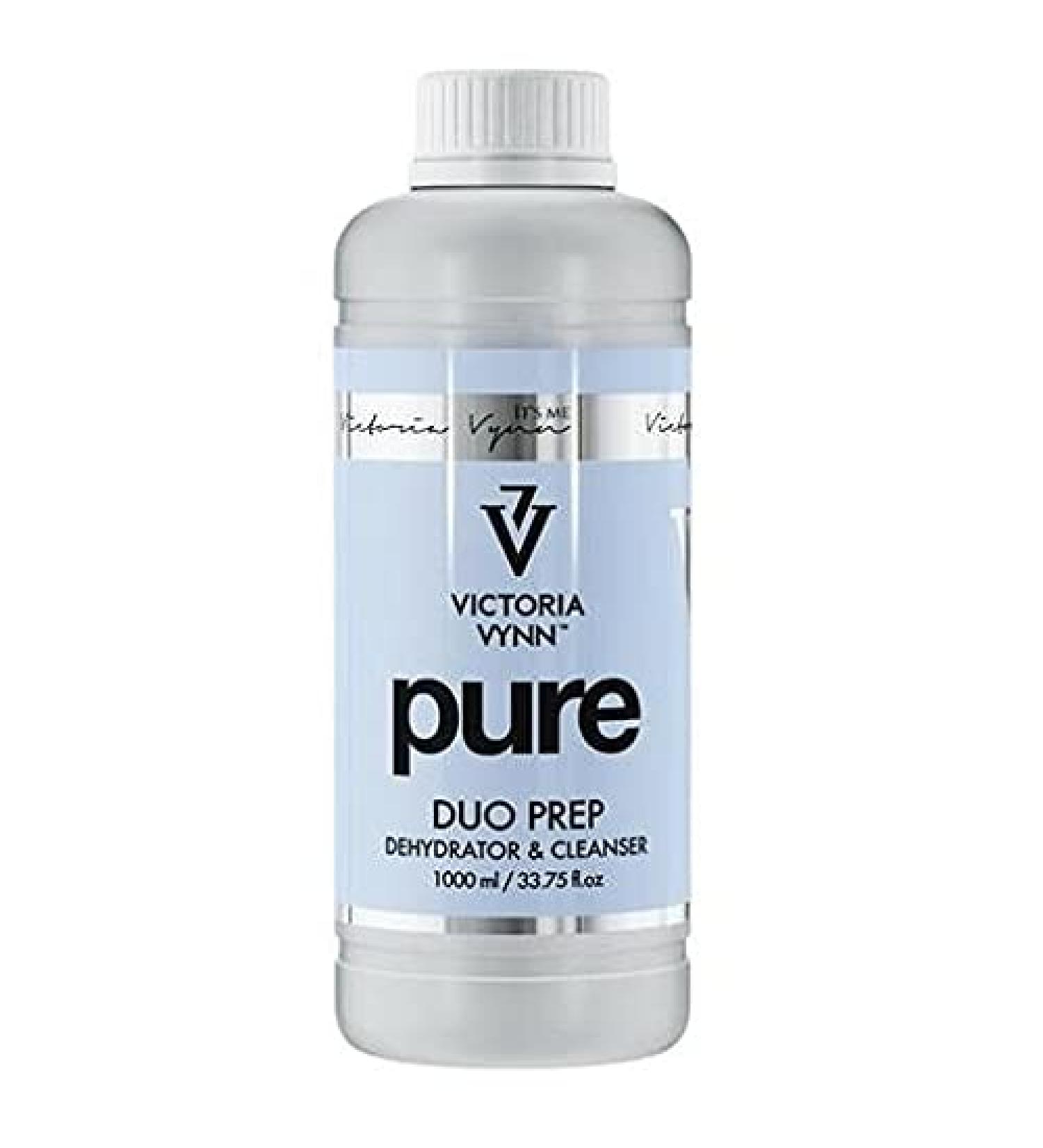 VICTORIA VYNN Pure Duo Prep Dehydrator & Cleanser 1000ML Nail Polisher Remover