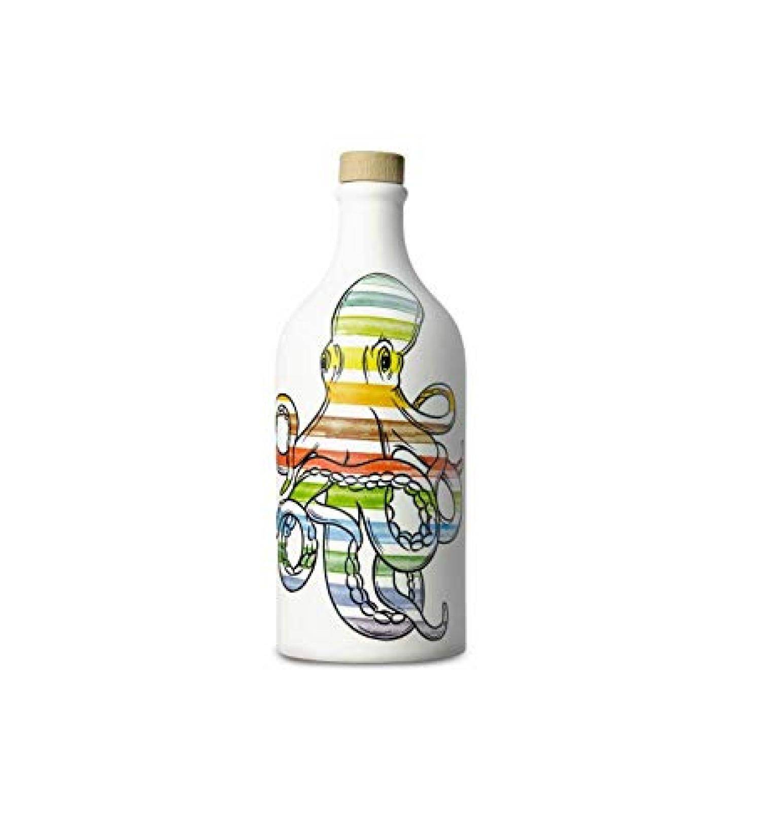 MURAGLIA ANTICO FRANTOIO Extra Virgin Olive Oil Ceramic Pot Octopus coratina - Muraglia - 500ml