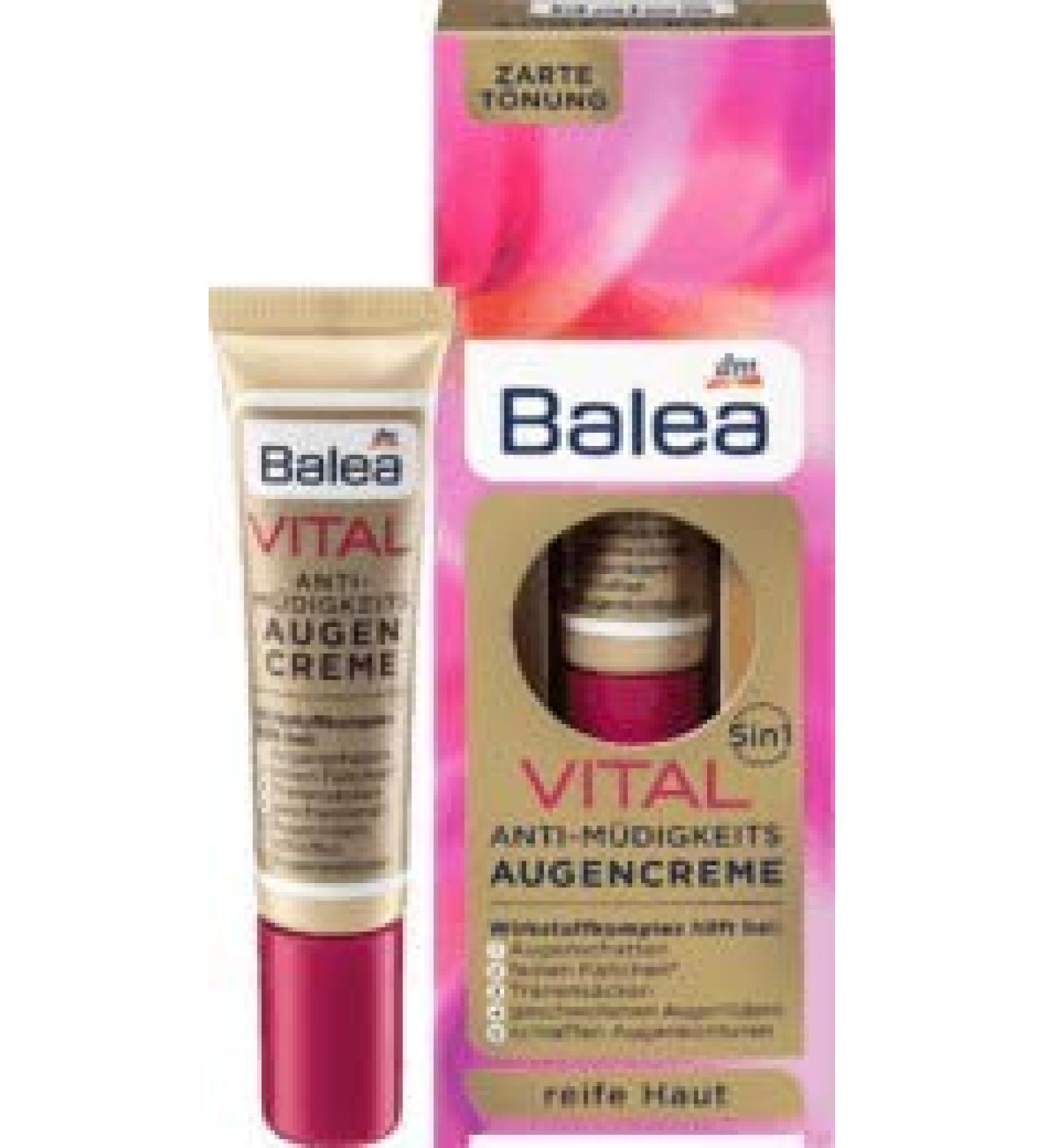 Balea VITAL 5in1 anti-fatigue eye cream 1 x 15 ml