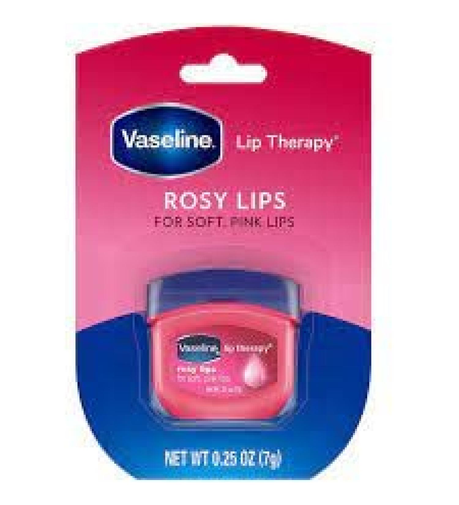 Vaseline Lip Therapy for soft pink lips 7g