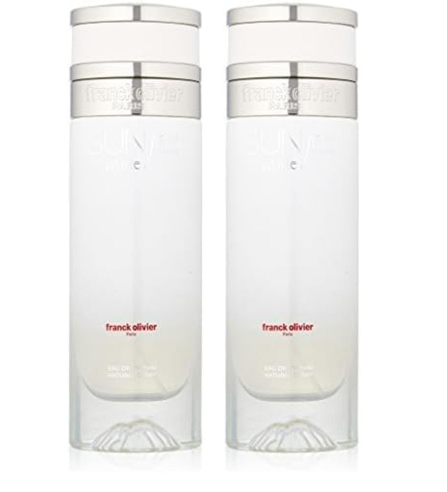 Franck Olivier Sun Java White for Women Eau de Parfum Spray 2.5 Ounce (Pack of 2) 2.5 Ounce(pack of 2)
