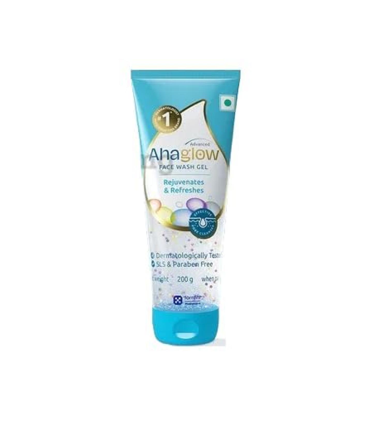Ahaglow Advanced Skin Rejuvenating Face Wash - by pharmacylife (50GM)