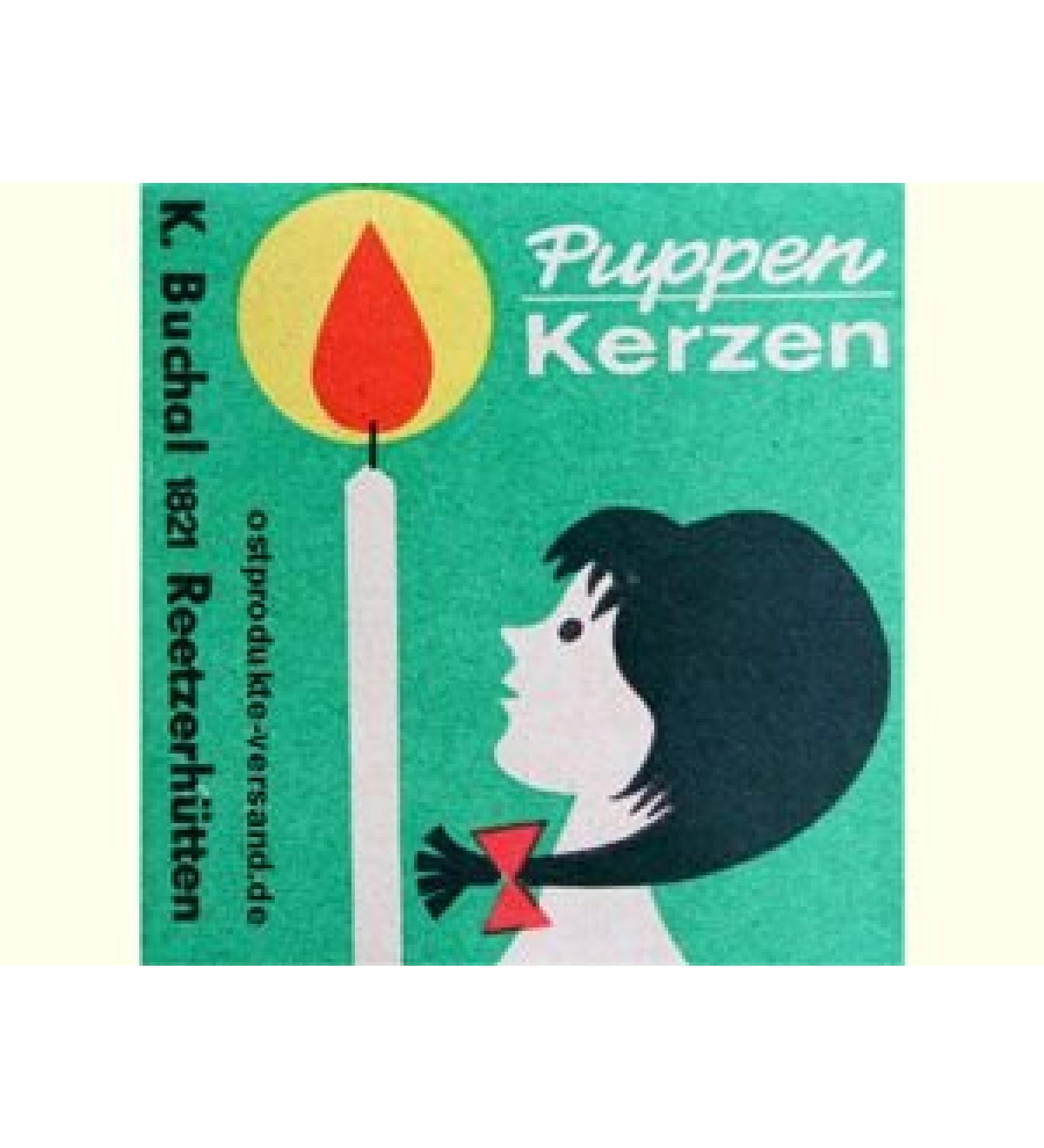 Buchal Candles Doll Candles 20 Pack - DDR Ossi Products for Ostalgics | International Shipping - Buy Online on GoSupps.com