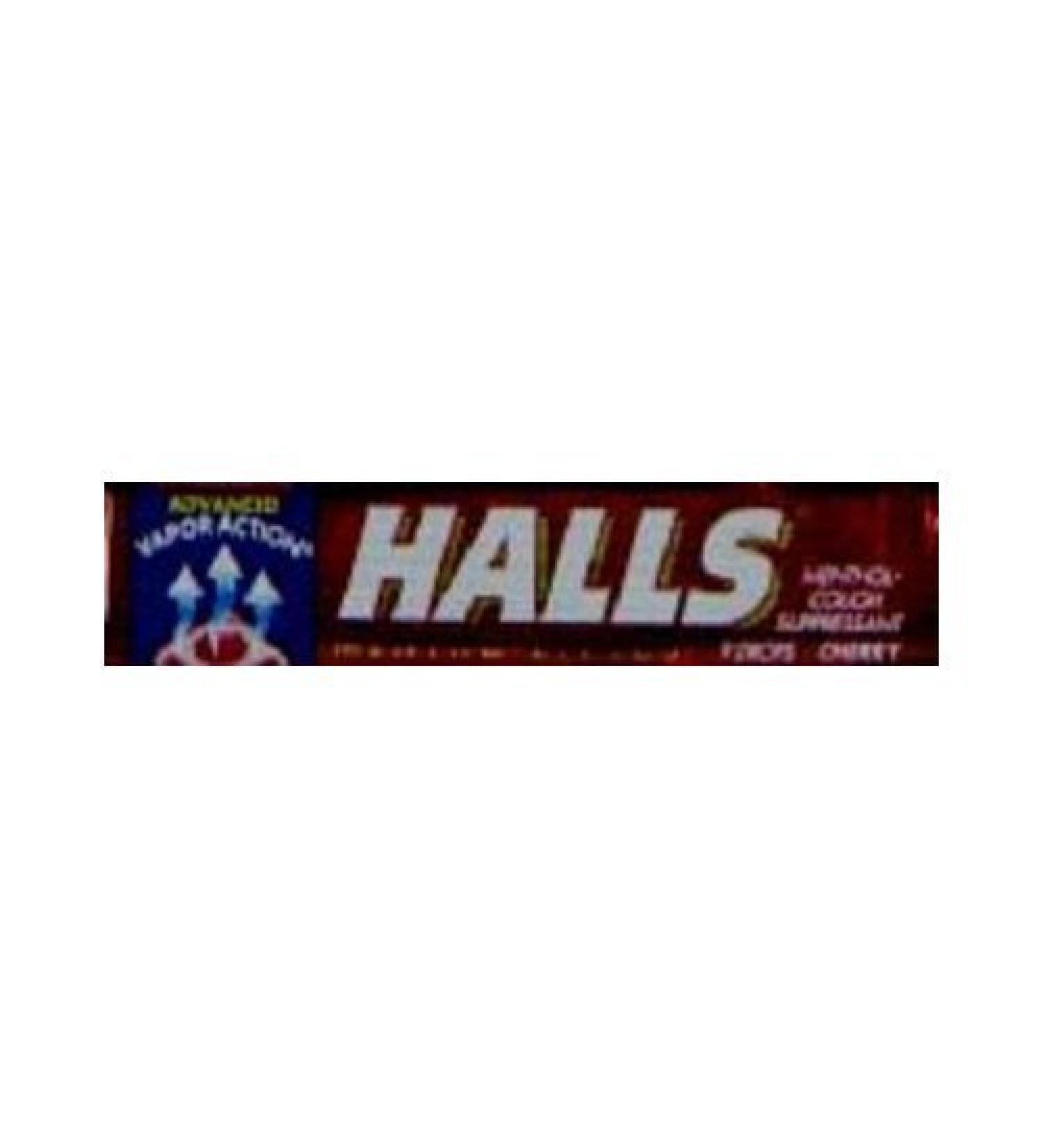 Mondelez Global Halls Cough Drops Cherry 9 ct