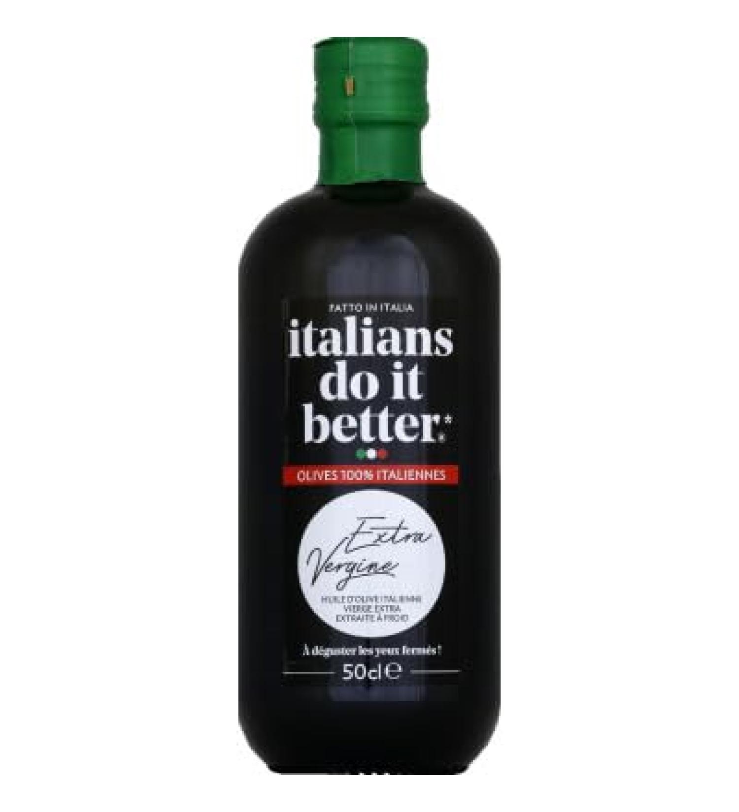 Italians do it better 100% Italian Green Olive Oil - 50cl Bottle