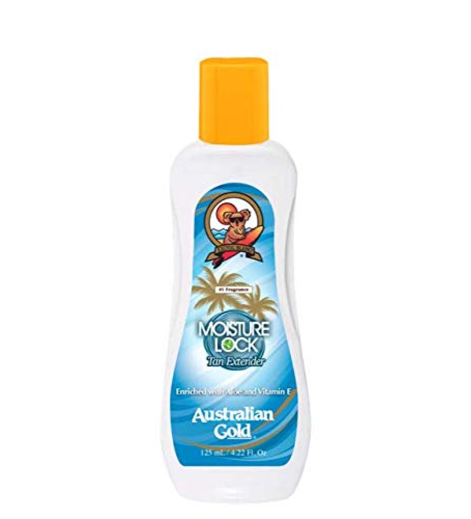 Australian Gold Moisture Lock nourishing aftersun lotion keeps the skin supple and healthy nourishes and cares 125 ml