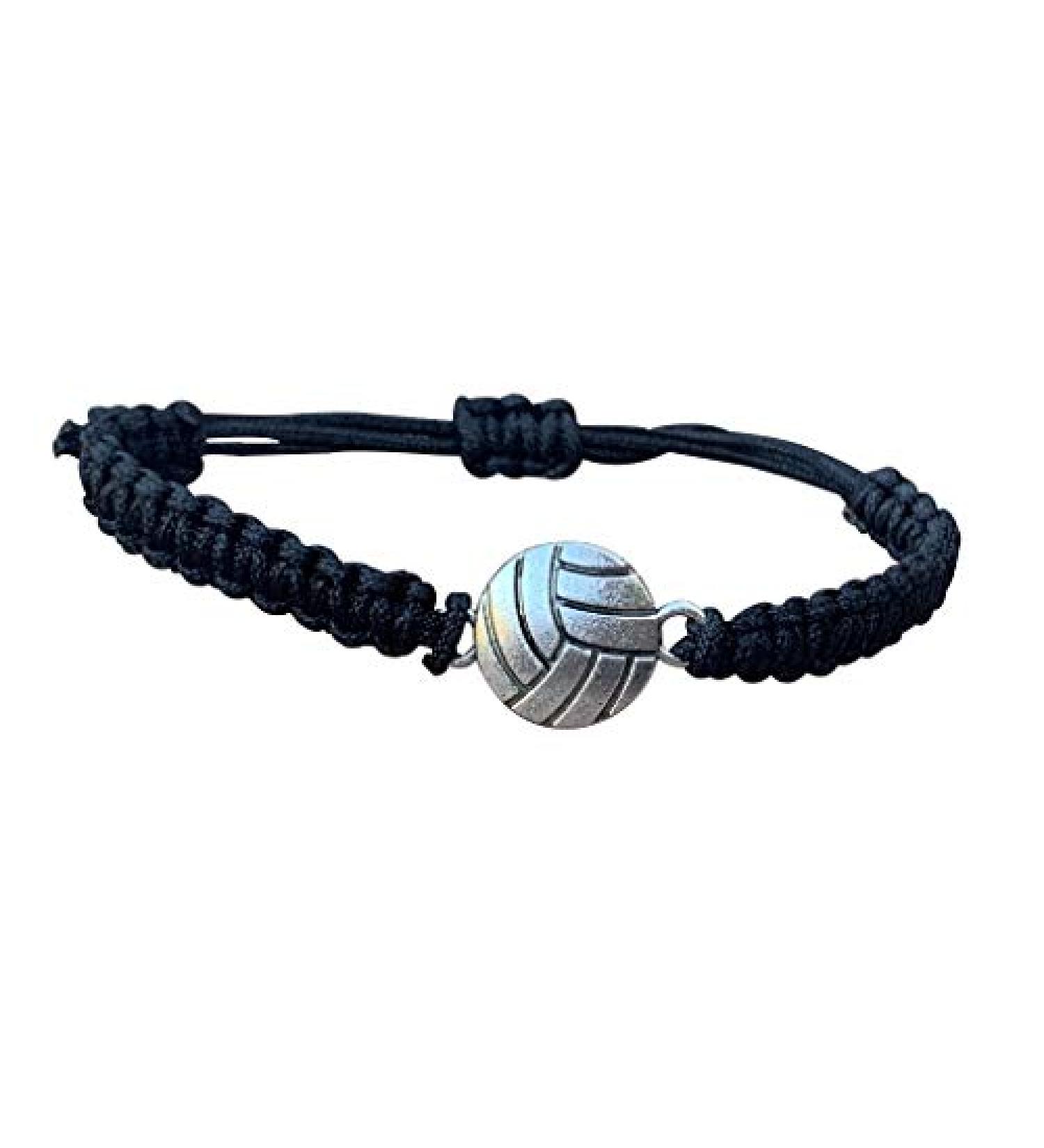 Sportybella Volleyball Charm Bracelet - Adjustable Bracelet for Female Players - Buy Online on GoSupps.com