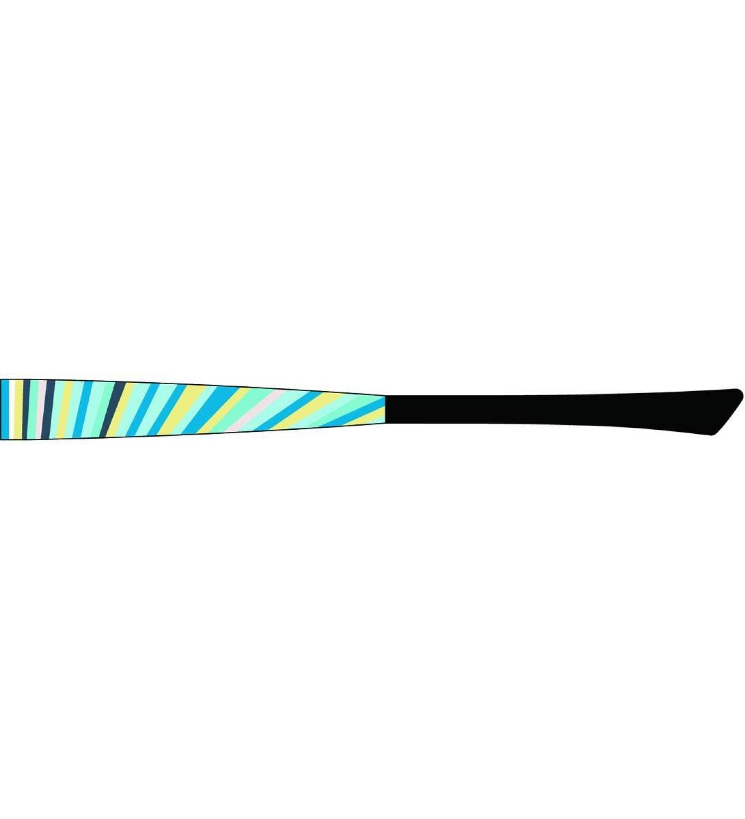Eye Max interchangeable temples 5564.081 stripes turquoise/multi-coloured