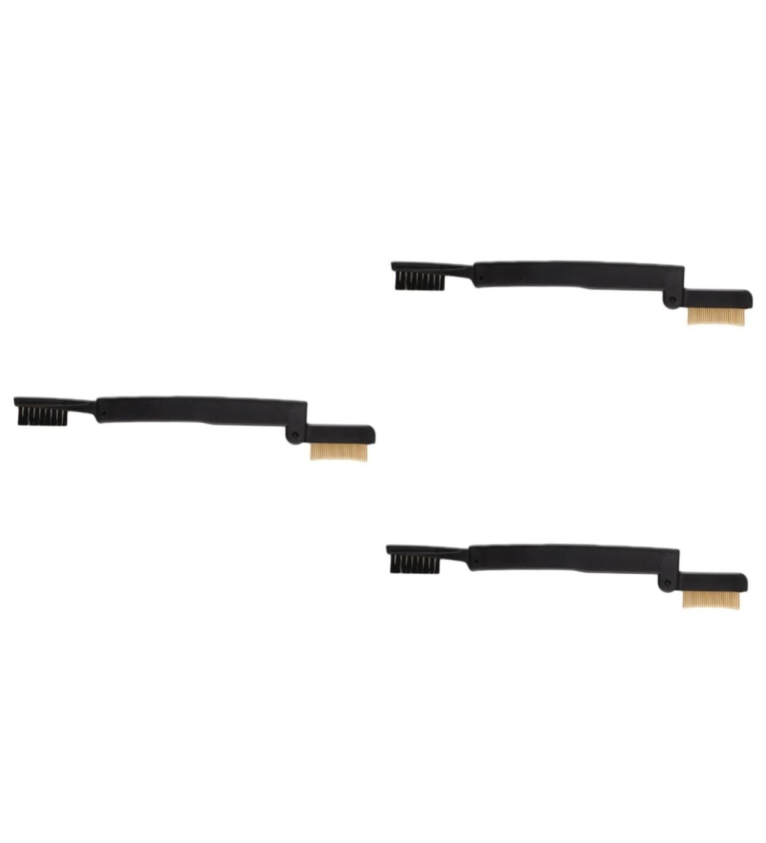 FRCOLOR 3 Pieces Teeth Eyebrow Comb Eyebrow Brush Eyebrow Comb Steel Eyelash Brush Eyebrow Brush Foldable Eyebrow Comb Foldable Eyelash Comb Cosmetic Steel Needle - Buy Online on GoSupps.com