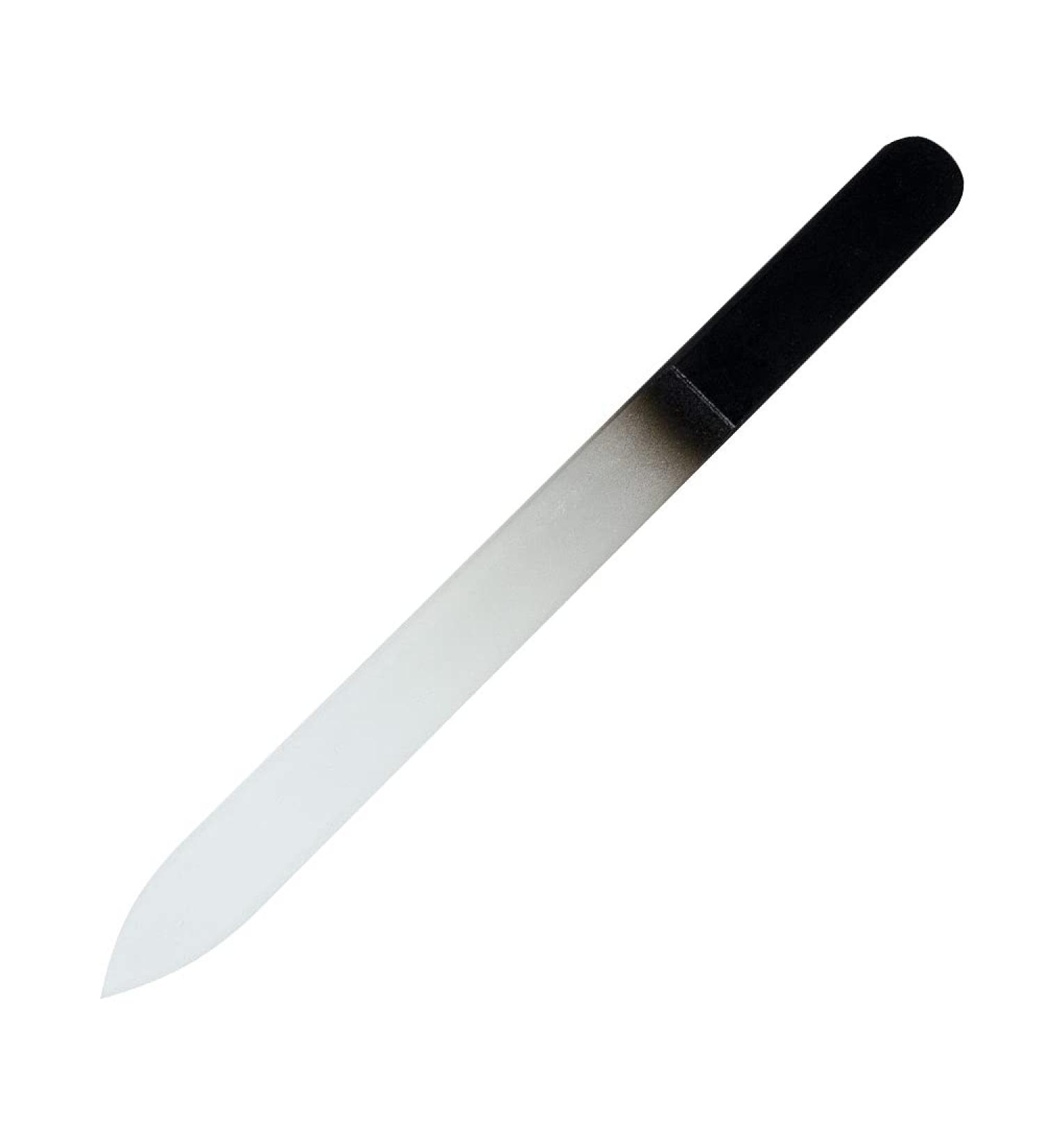 Black crystal nail file from Czech tempered glass - Buy Online on GoSupps.com