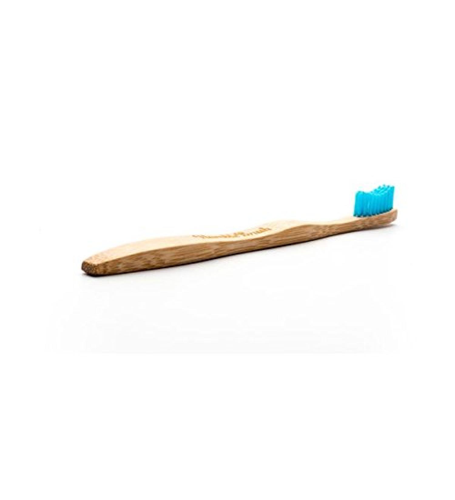 Humble Brush bamboo toothbrush for adults soft blue 6 pcs.