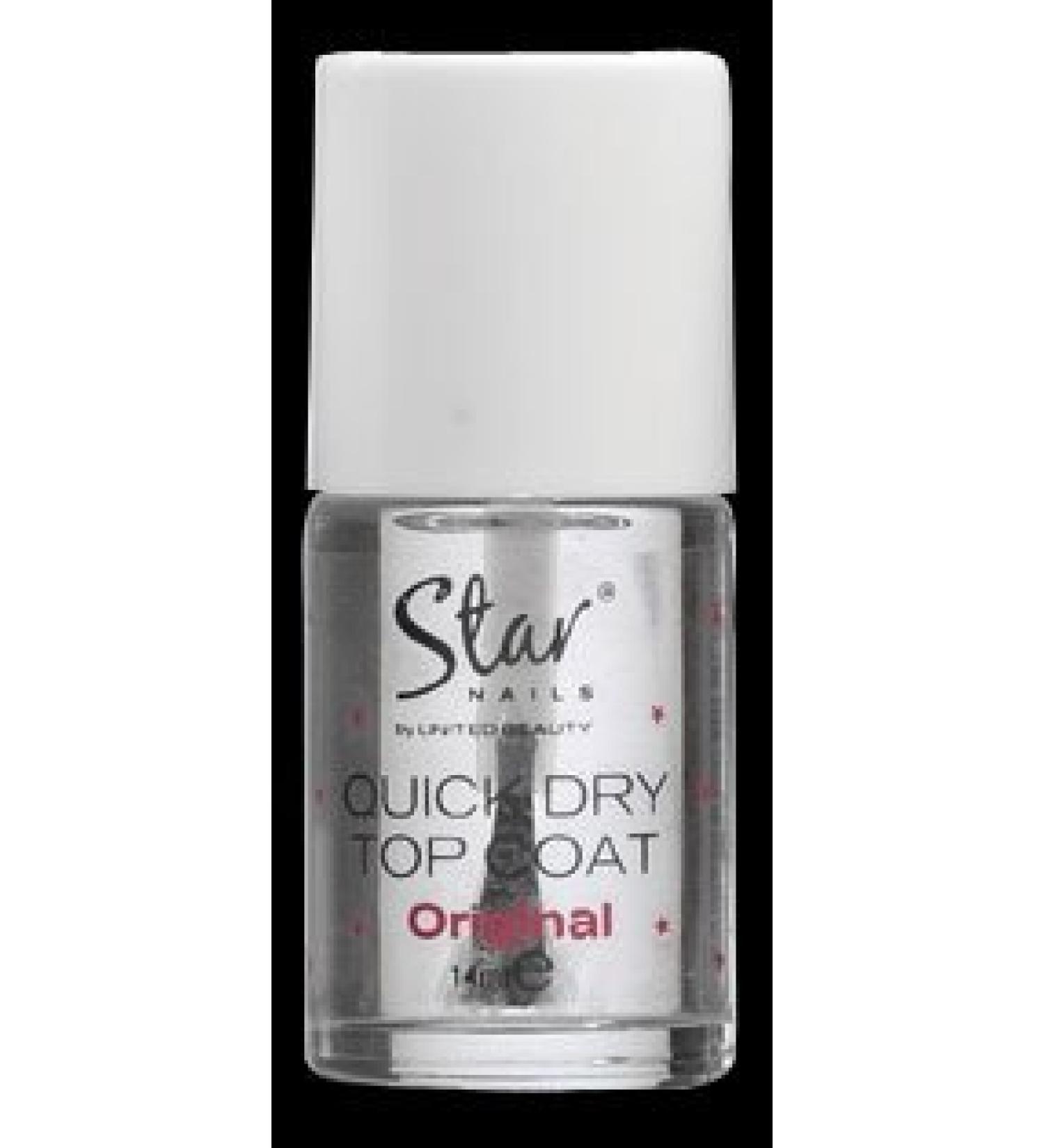 Air Dry Nail Top Coat Quick Dry High Shine Nail Polish Top Coat Star Nails 14ml!