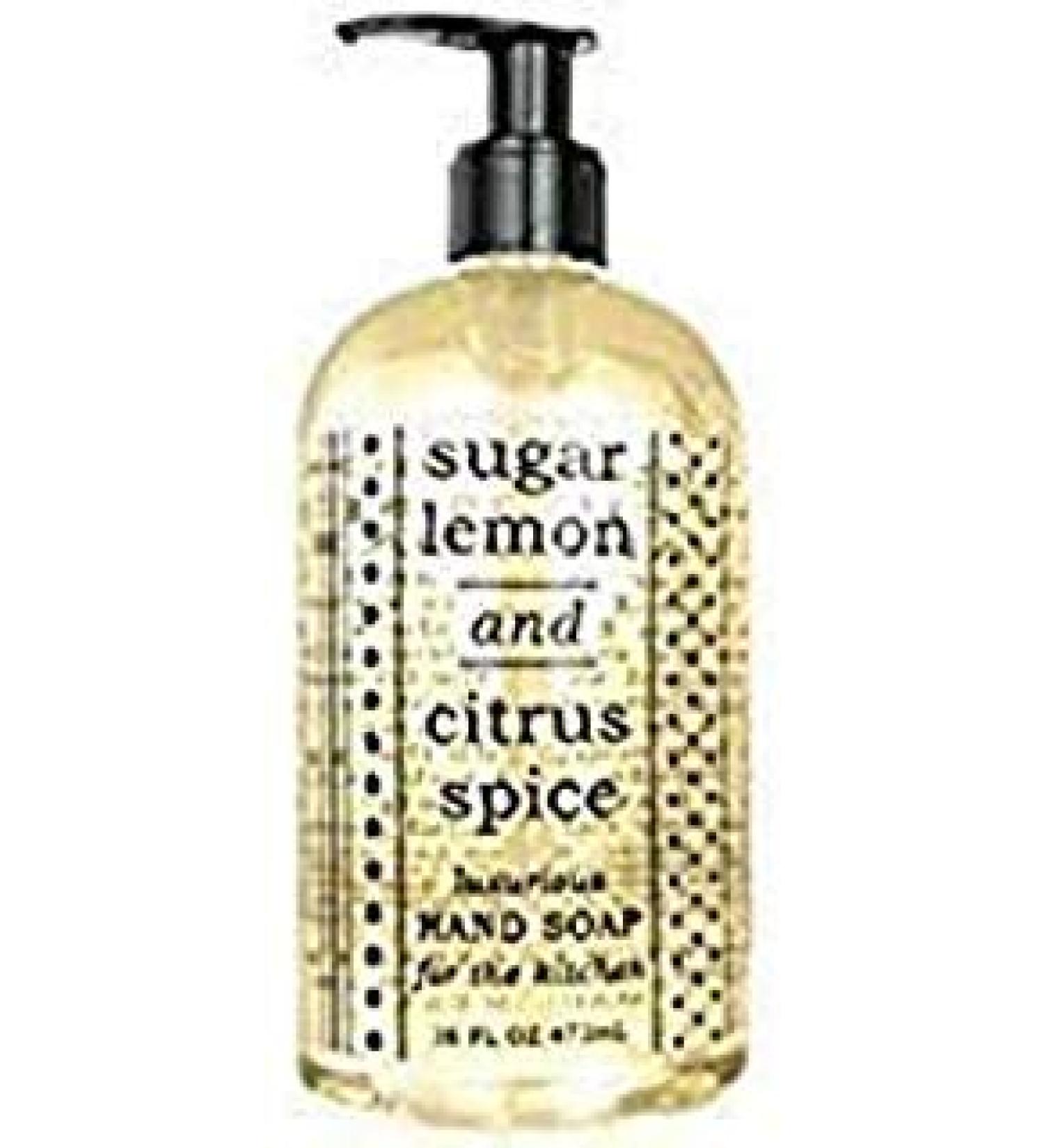 Greenwich Bay Trading Company Kitchen Collection: Sugar Lemon and Citrus Spice (Hand Soap)