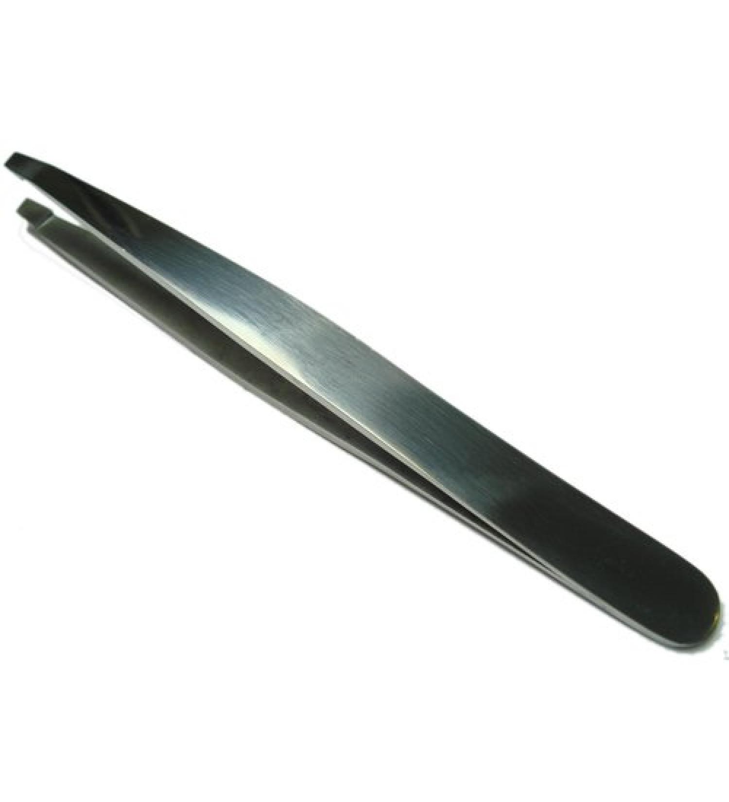 Stainless Steel Professional Full Size Slant Tweezer