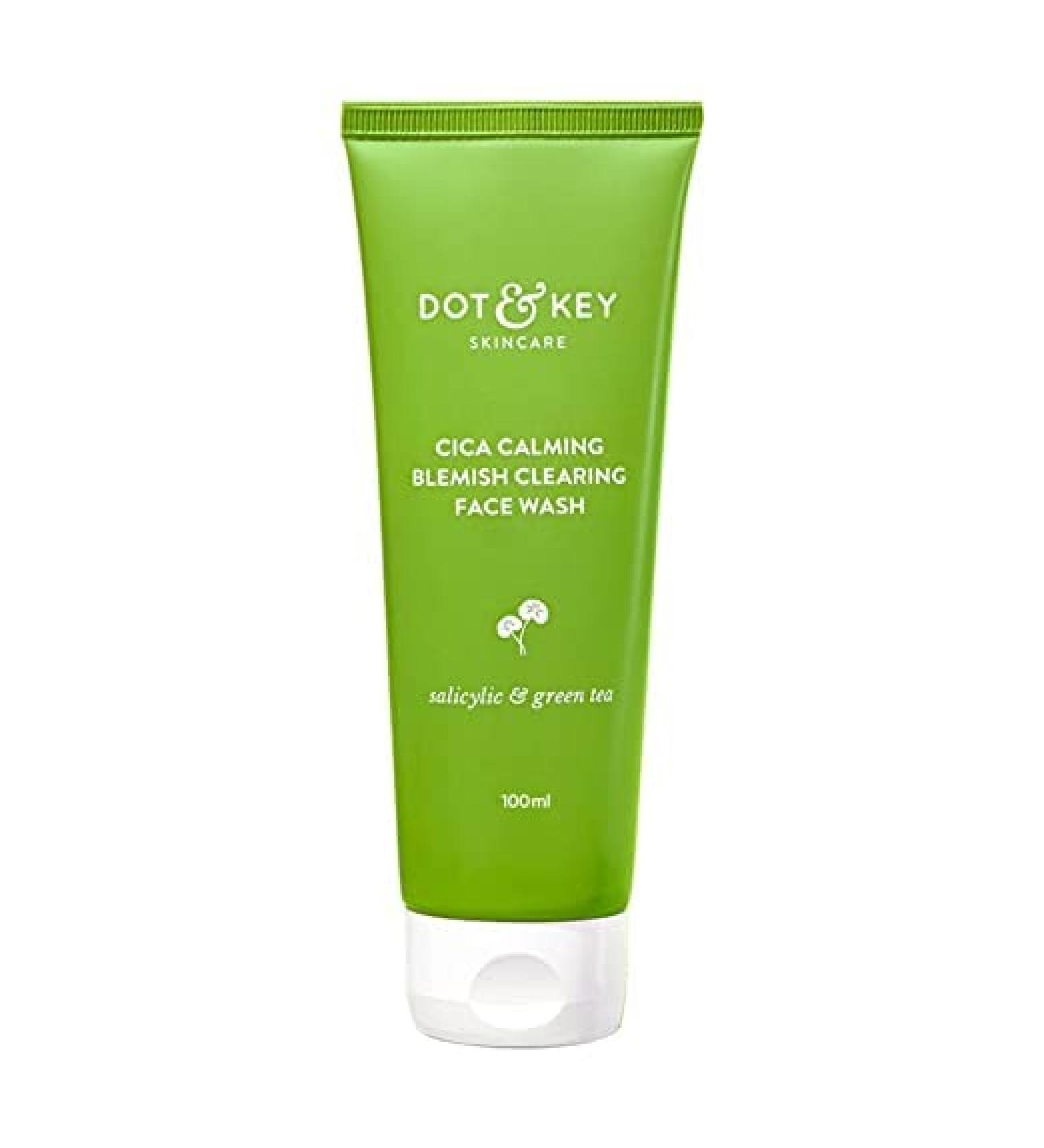 Avoka Naturals Dot & Key CICA Face Wash - 100ml - Buy Online on GoSupps.com