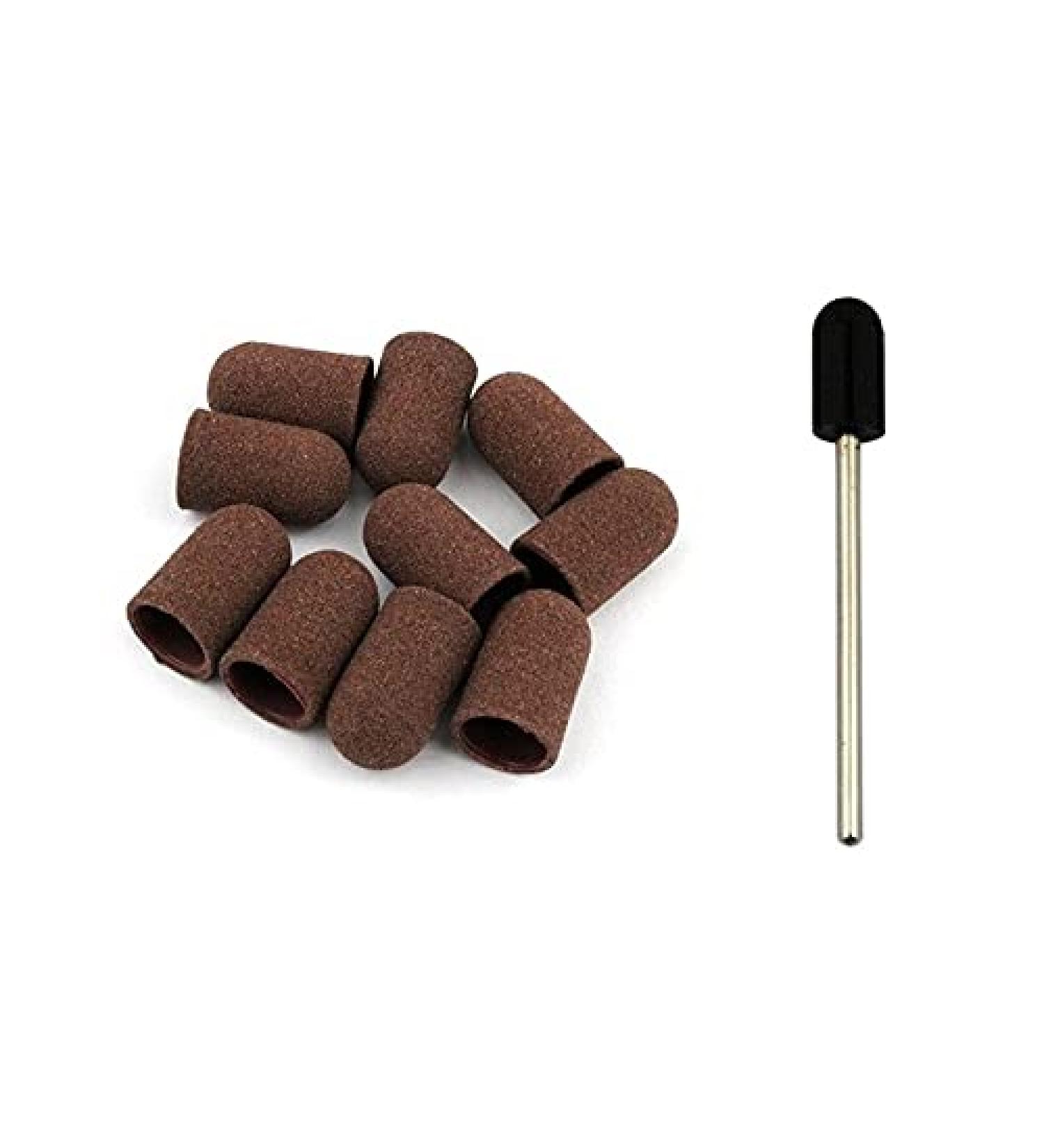 Nail Drill Set with Grinding Tapes & Sleeves - 150 Parts for Perfect Nails | International Shipping Available - Buy Online on GoSupps.com