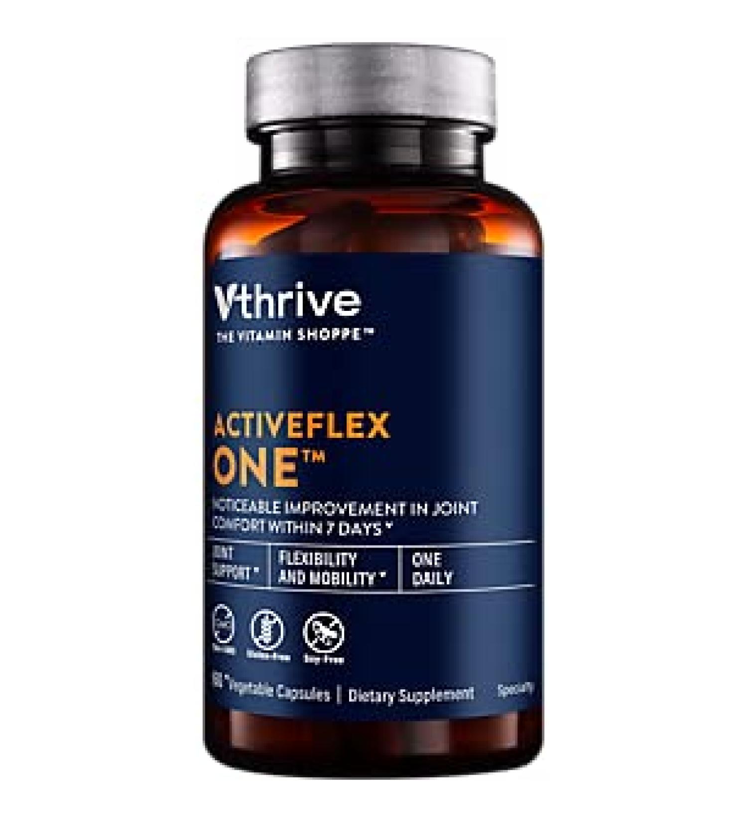 Vthrive ActiveFlex One Once Daily Joint Support 60 Vegetable Capsules - Buy Online on GoSupps.com